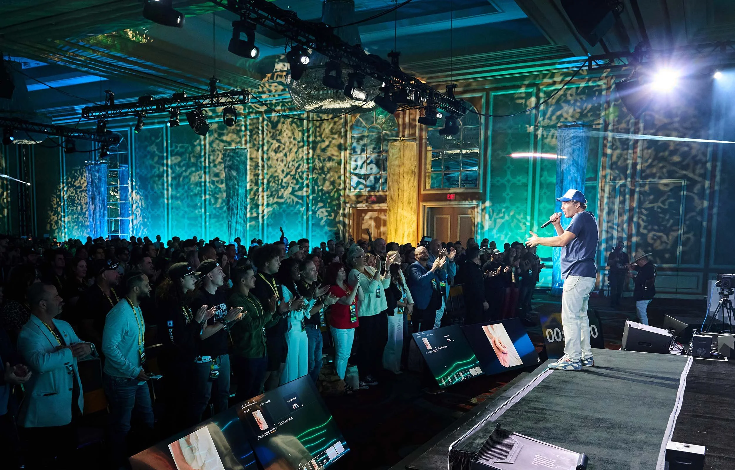 Event Photography Dallas Speaker on Stage