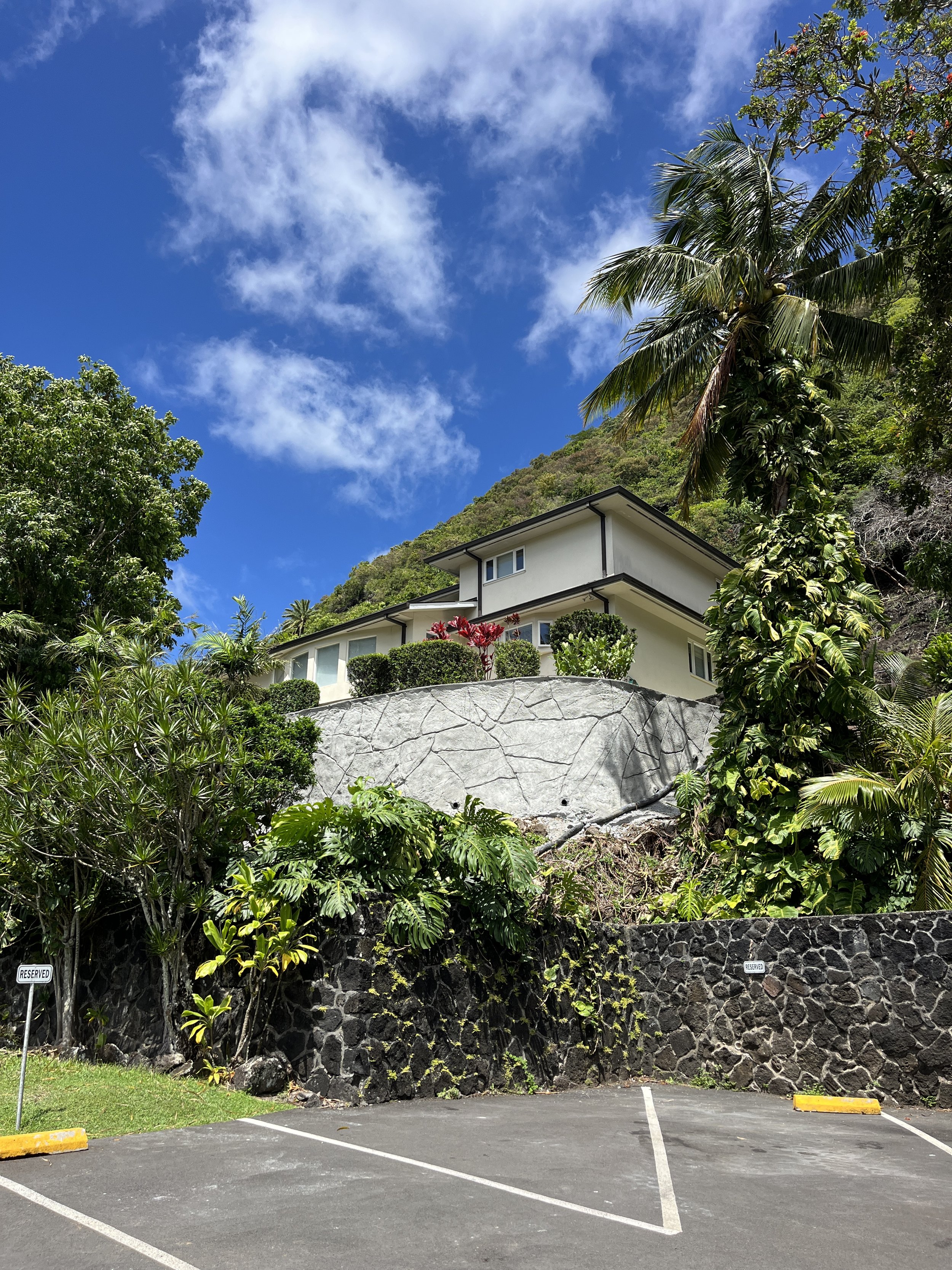 Structural Systems Retaining Rock Wall Repair in Manoa