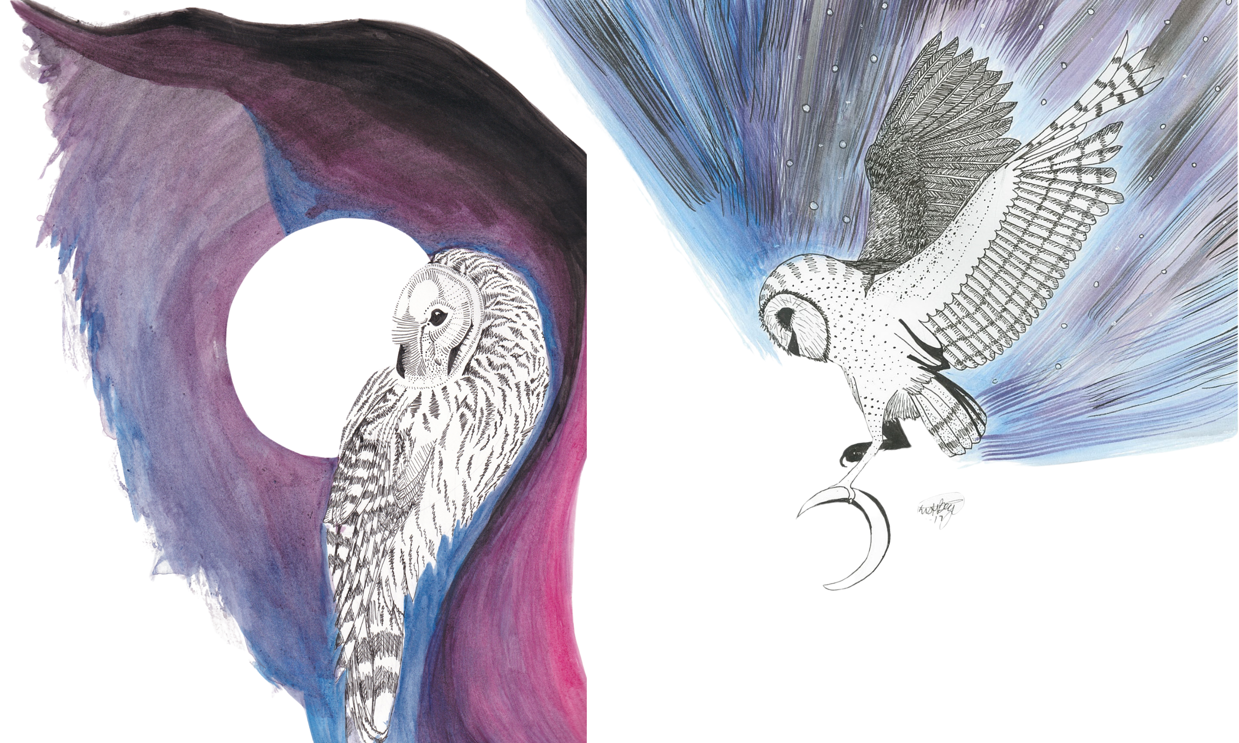 Medium: Ink, Acrylic, Watercolor