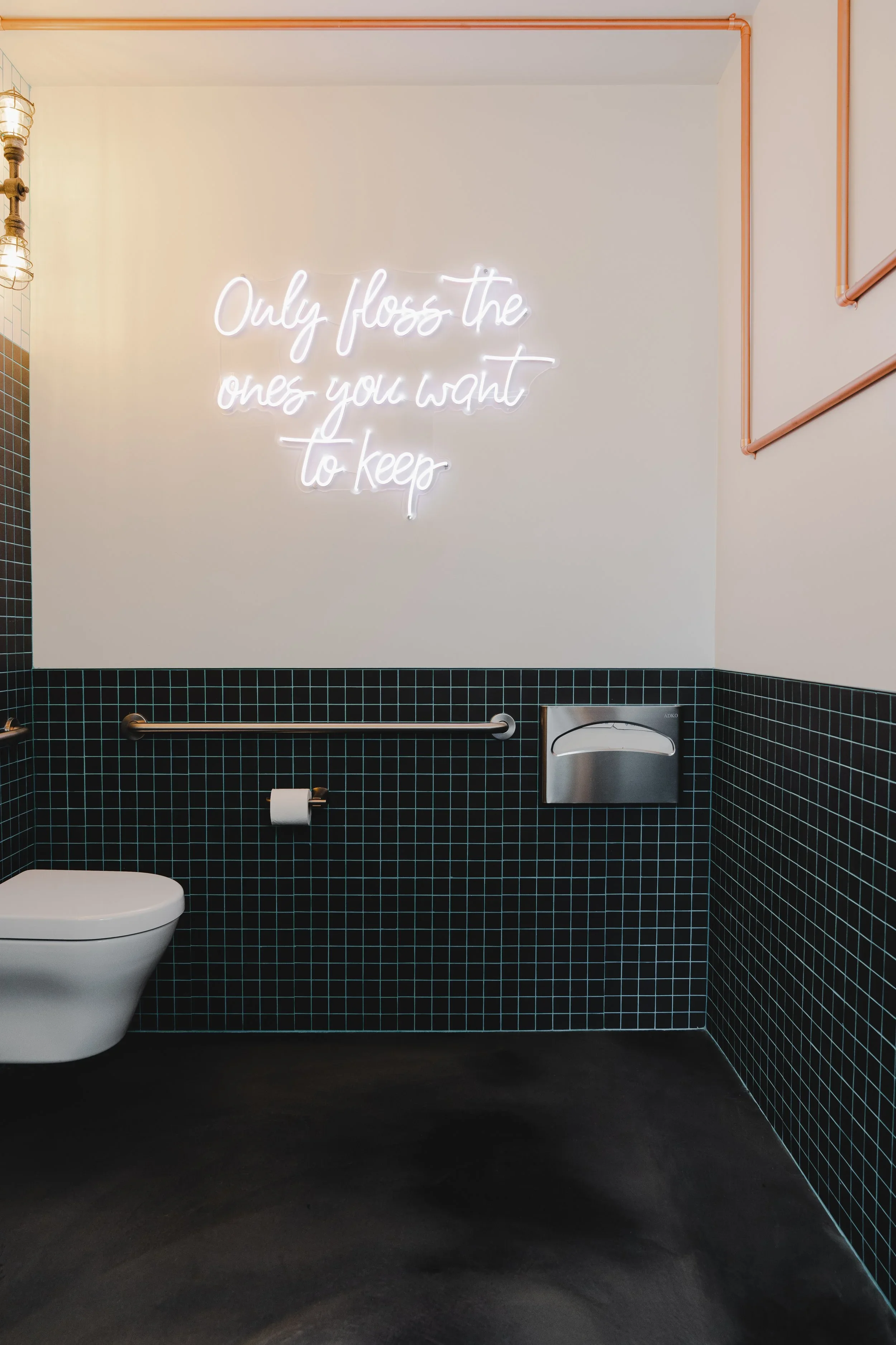 What about the grout?