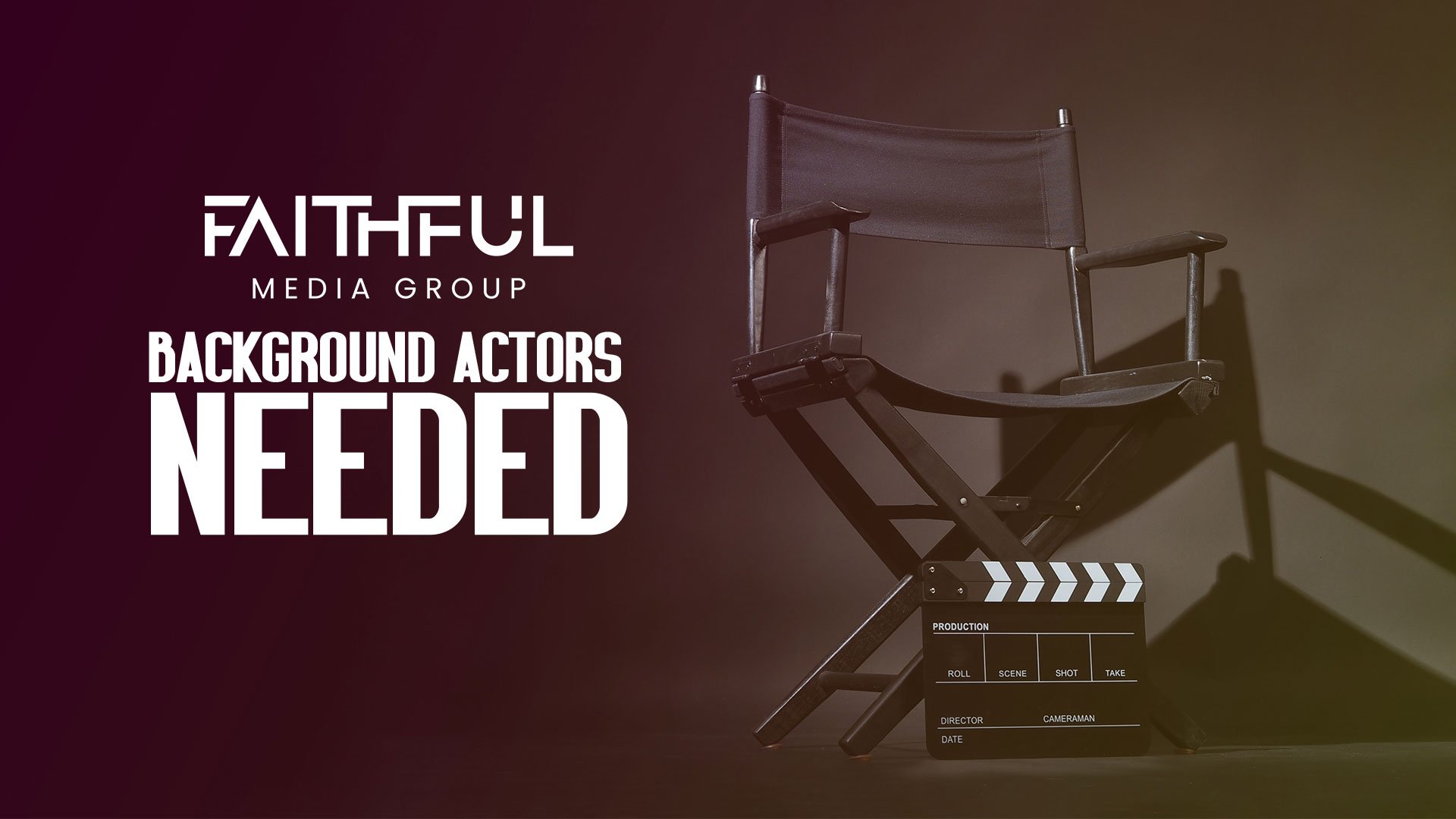 Background Actors Needed