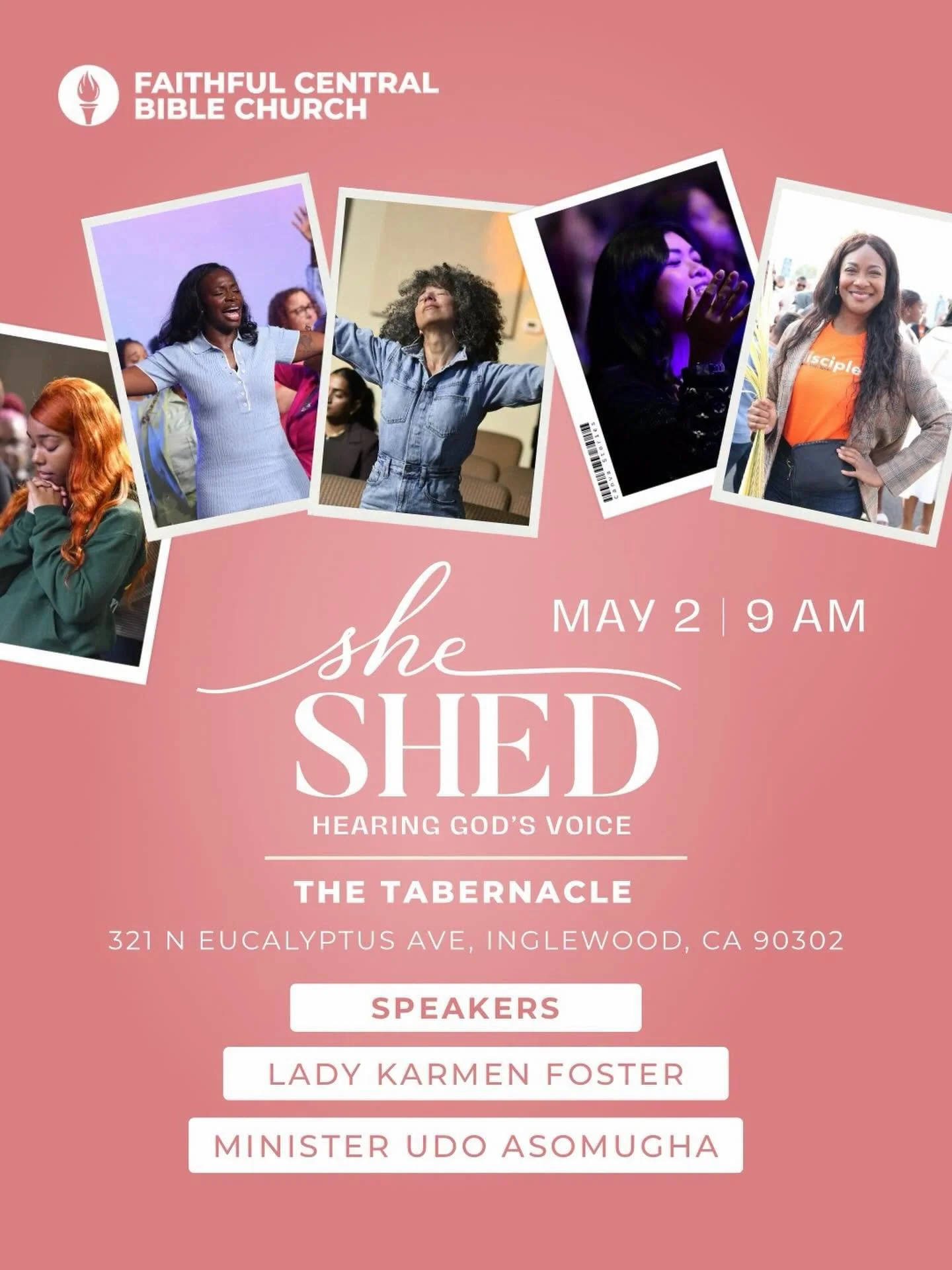 The She Shed is a welcoming space for women (18+) to connect, recharge, and grow in faith together. 
In 2026, we&rsquo;ll focus on strengthening your ability to hear and recognize God&rsquo;s voice in everyday life through practical teaching, meaning