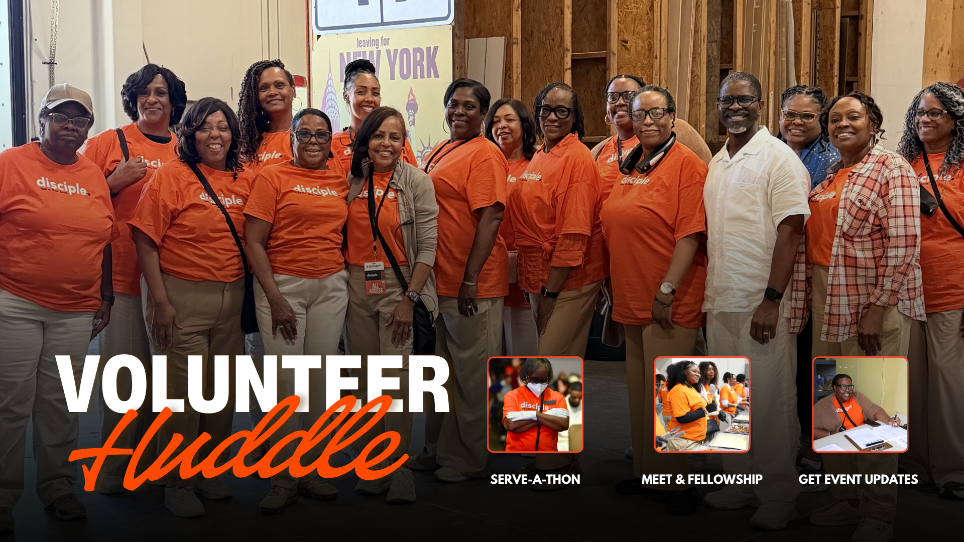 Volunteer Huddle