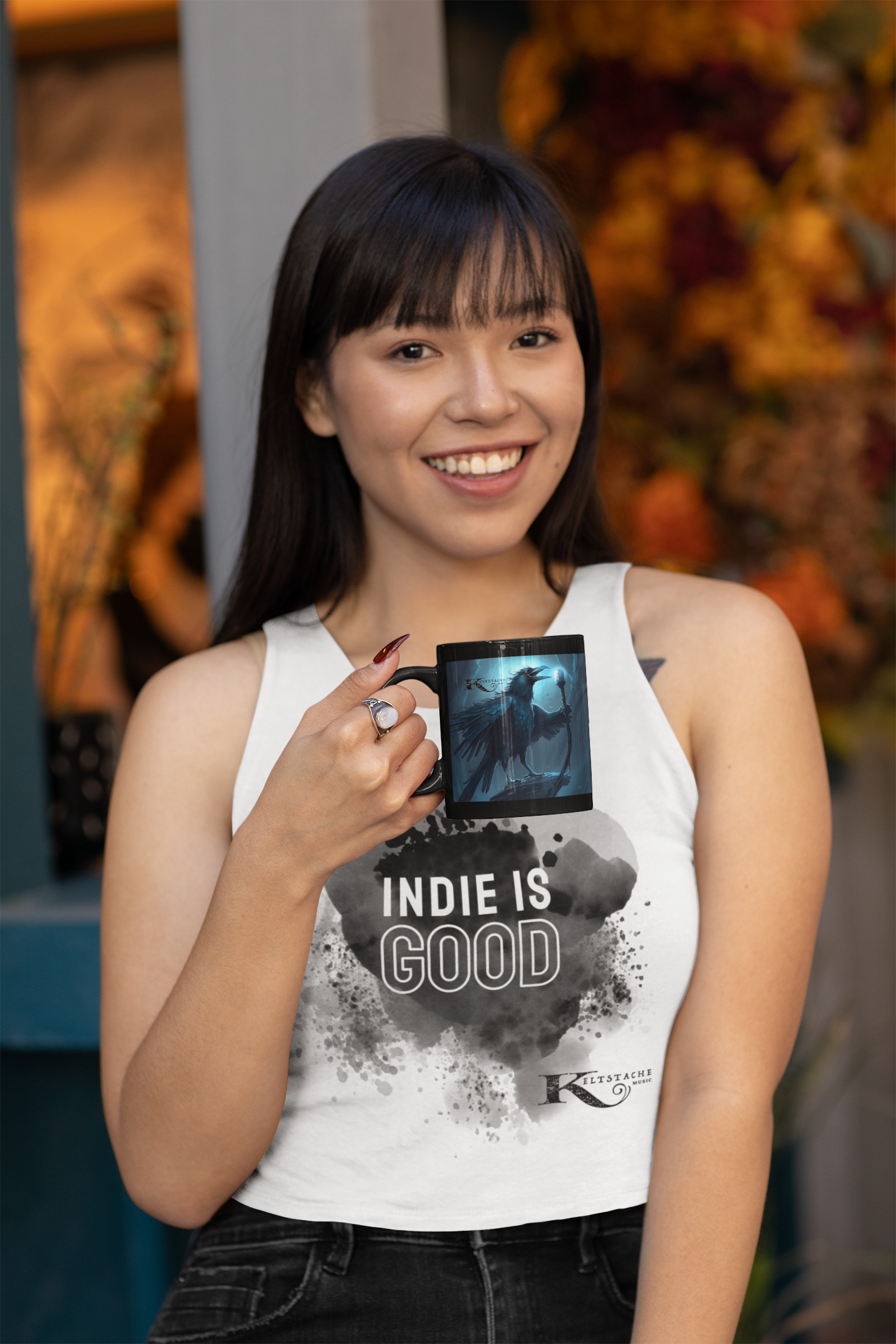 Keltstache Music Fan