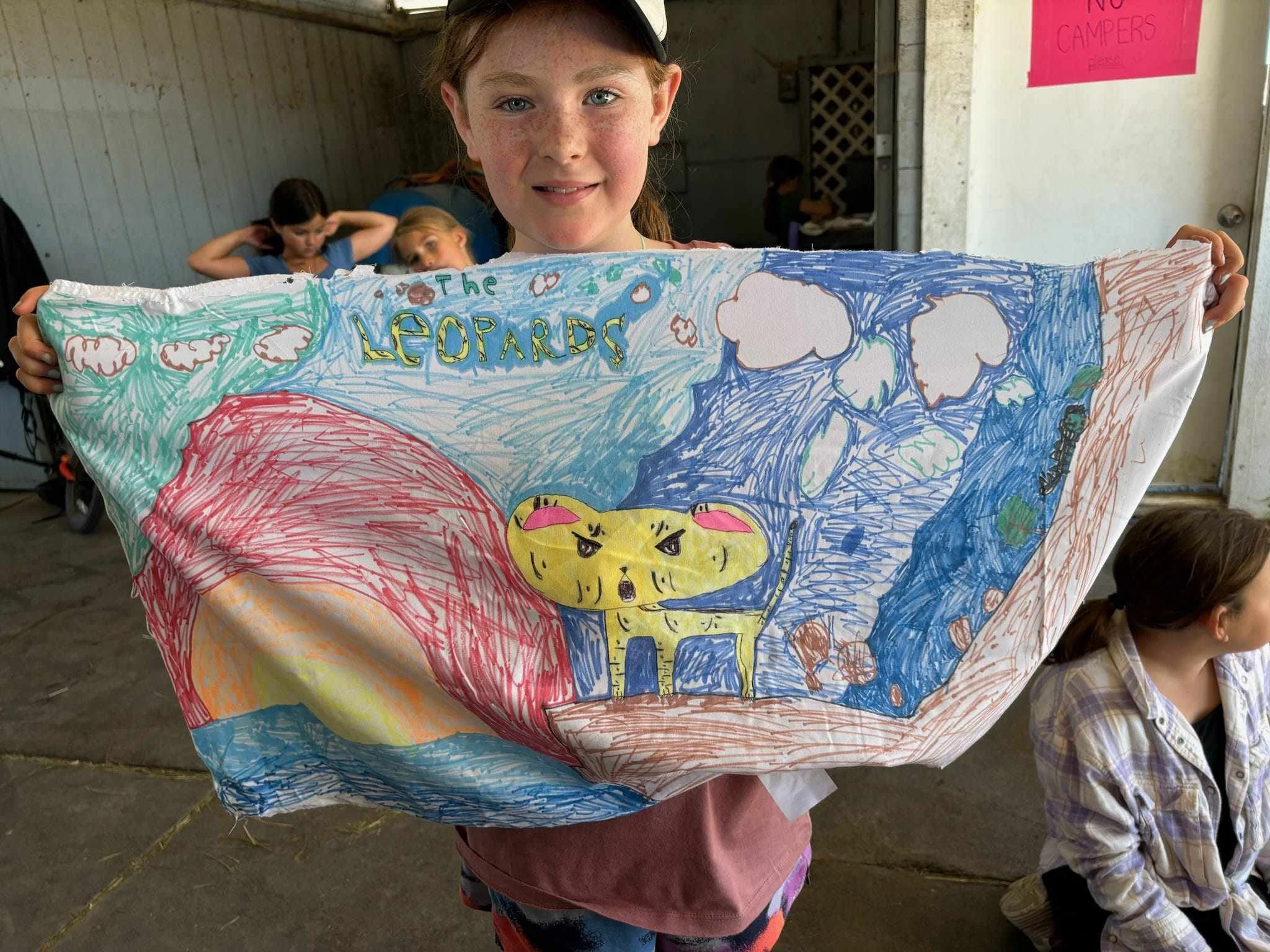 Outdoor summer camp at Strides Riding Academy in Petaluma.
