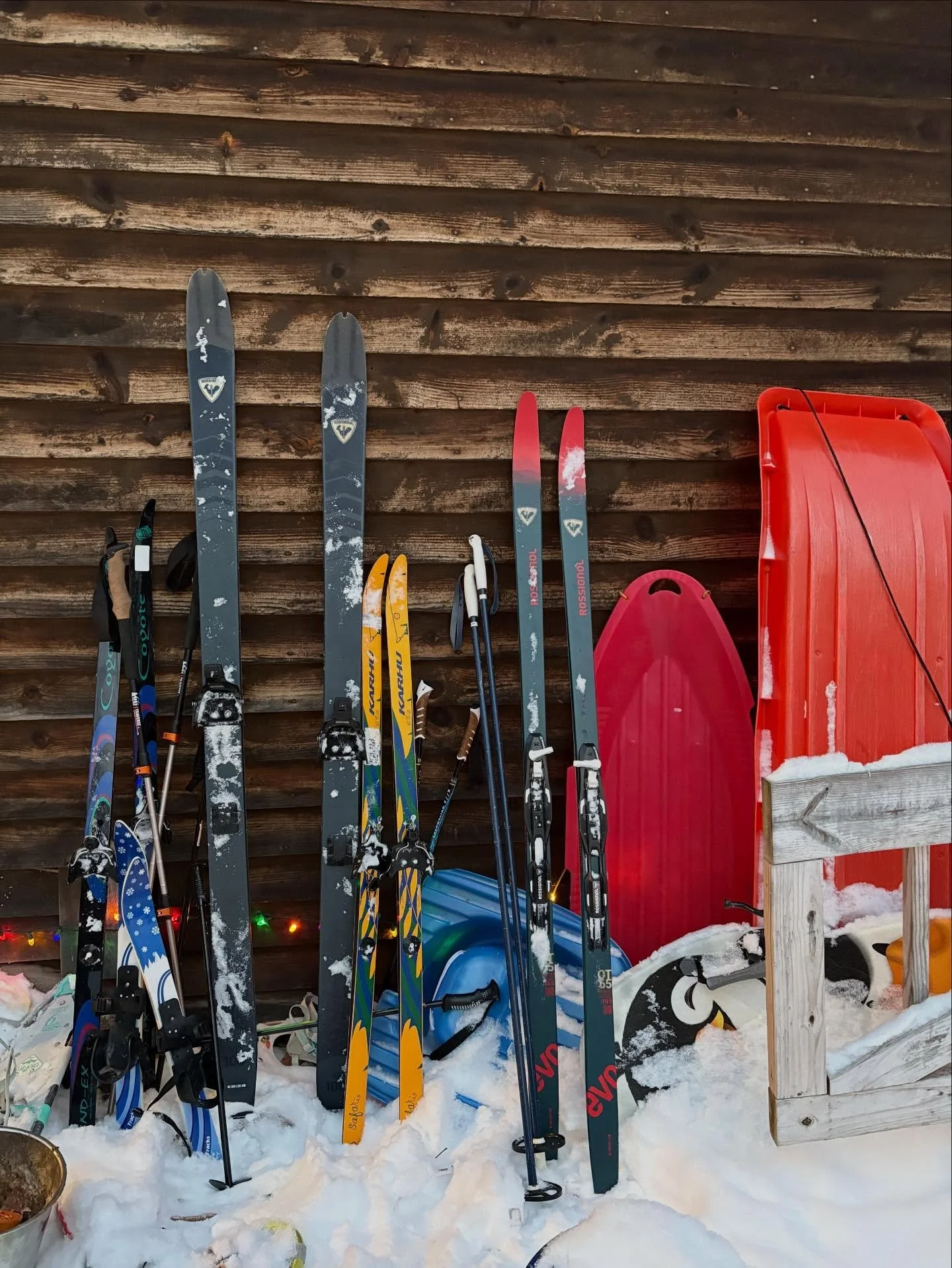 Skiing into the new year ❄️

(And falling into it. Don&rsquo;t let these pictures fool you. I&rsquo;m not walking well after a lovely fall in front of my 2 year old. Life is humbling, but we keep getting up, right!?)