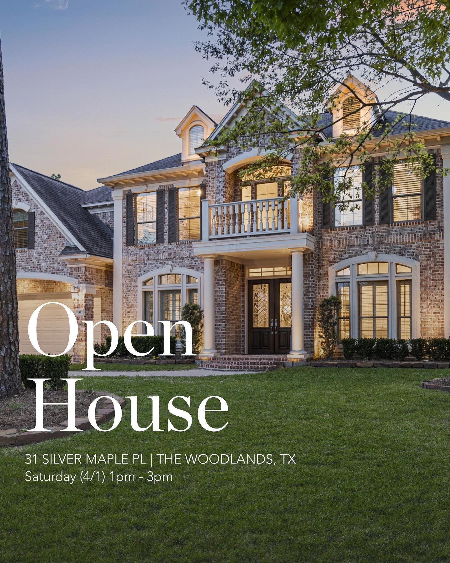 🚨 Today&rsquo;s Open House!

✨Curb appeal, location, quality and neighborhood are all five stars on this magnificent custom home in Old Sterling.

✨Meticulously cared for by the owners, the home features wood floors throughout, LED lighting, all bri