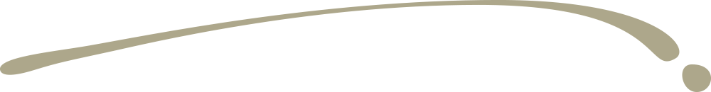 A curved, beige-colored line on a black background.