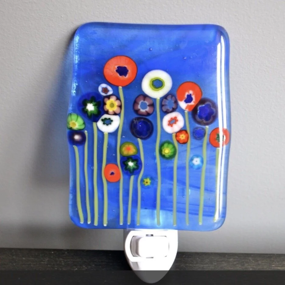 Fused Glass - open studio or nightlight