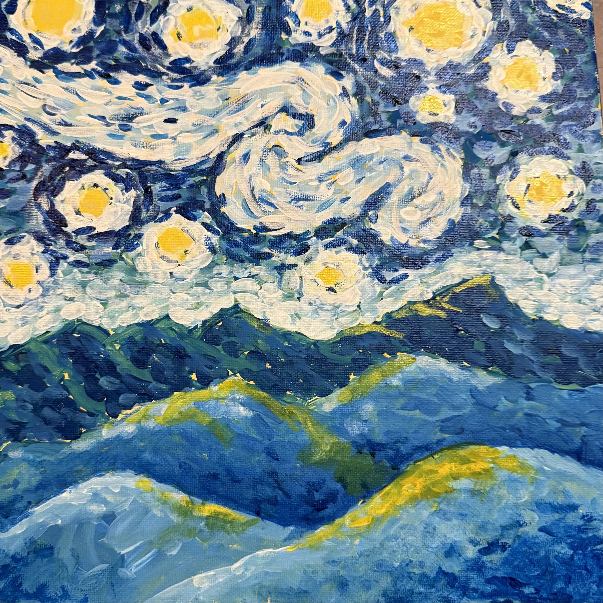 StarFest - Starry Starry Night Paint Along.  Reception.  Movie. 