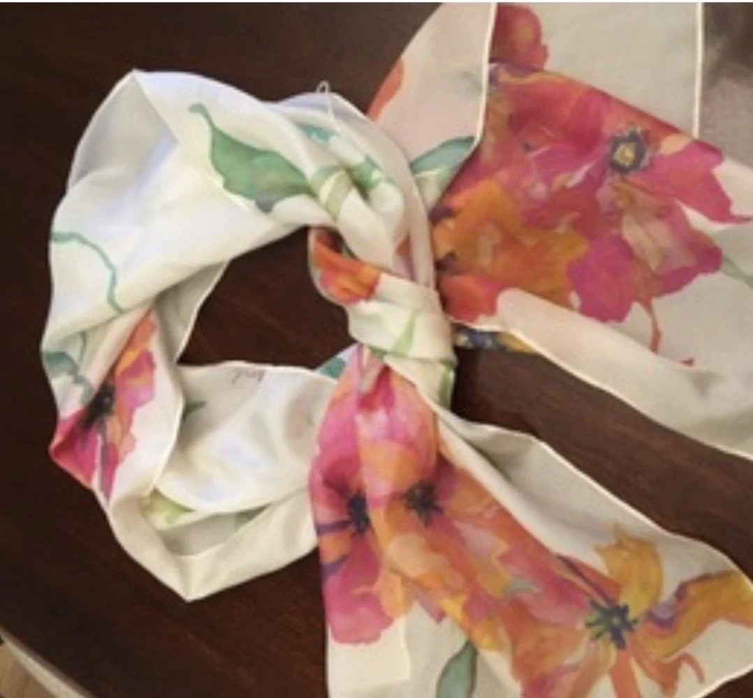 Silk Scarf Painting Class