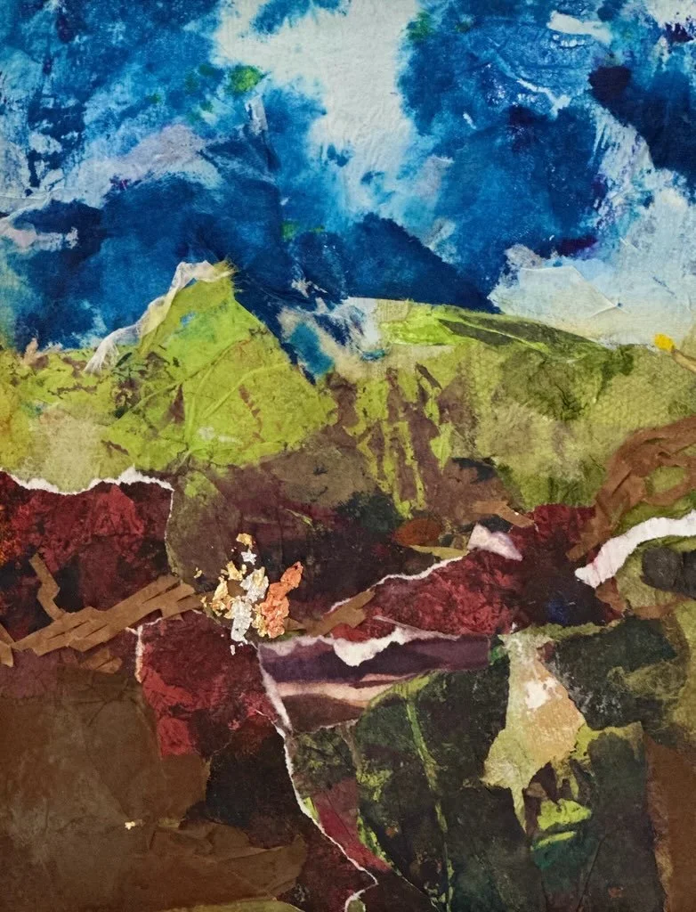 Paint with Paper Collage Class 