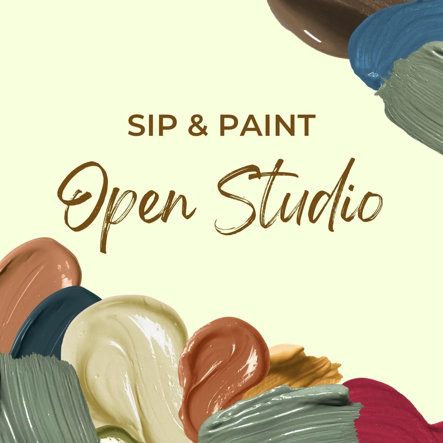Sip and Paint acrylic class
