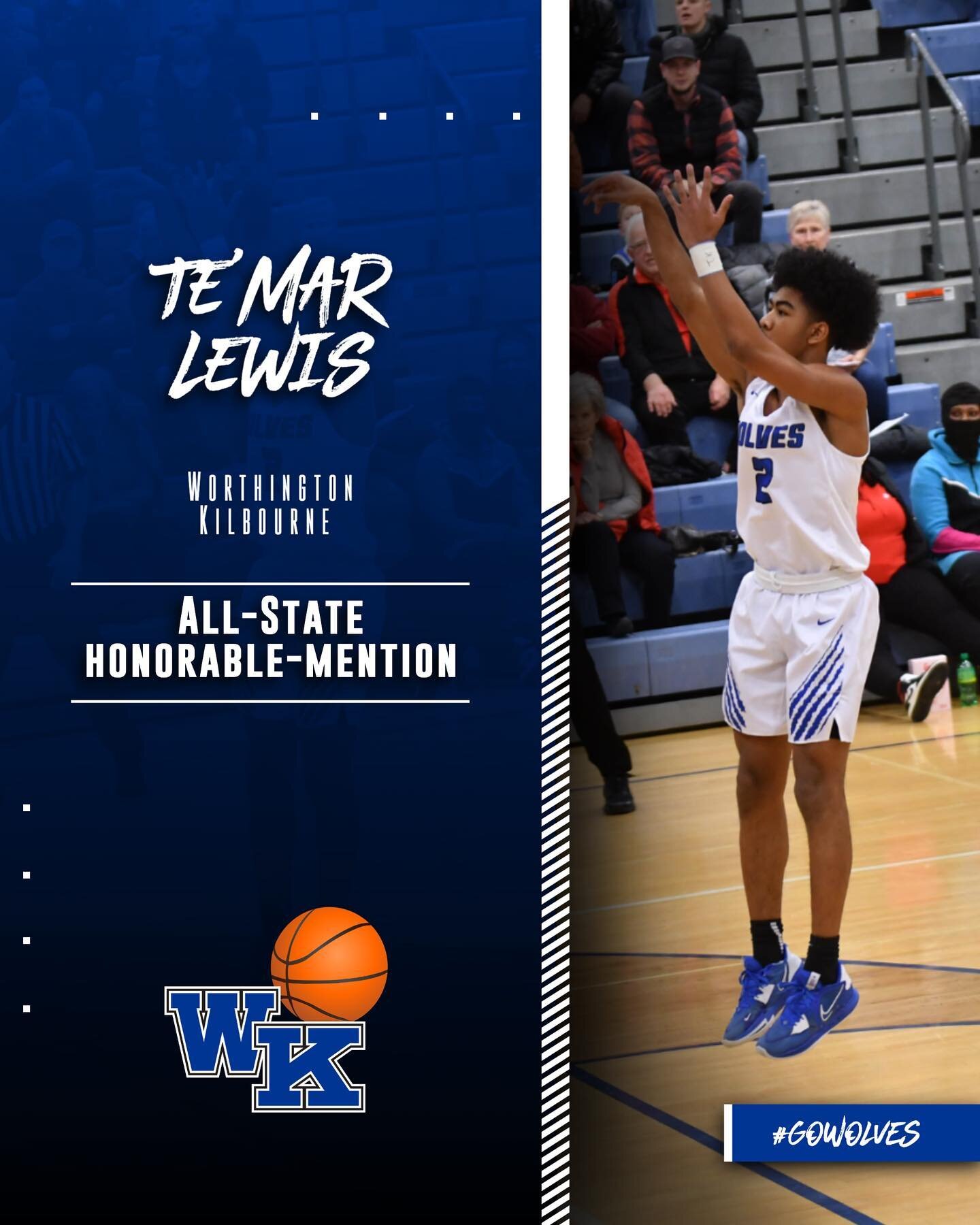 All-State Honorable Mention! Congratulations Te&rsquo;Mar Lewis!