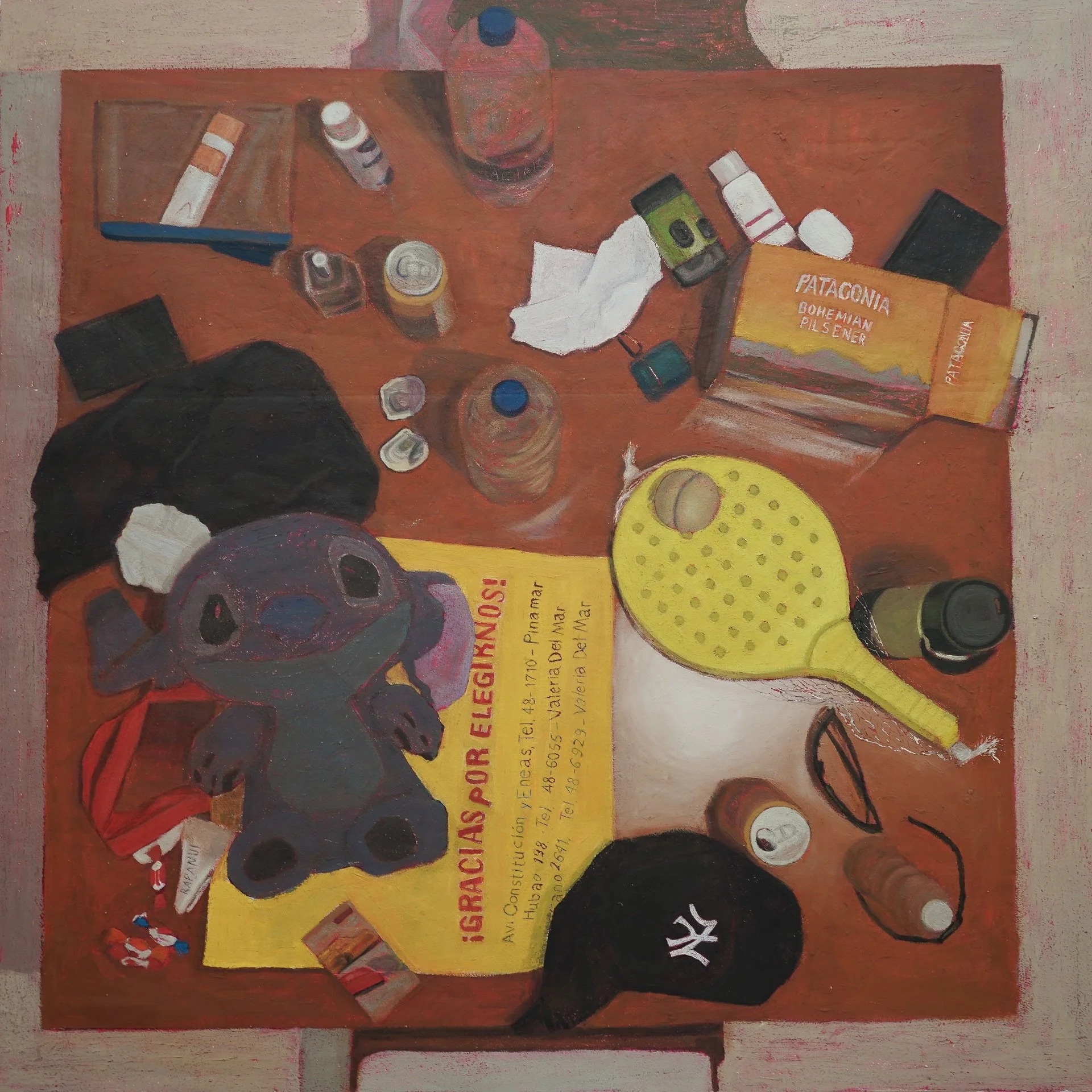 'TWO PEOPLE'
Oil paint on Polytab, 36 x 36” 2025
