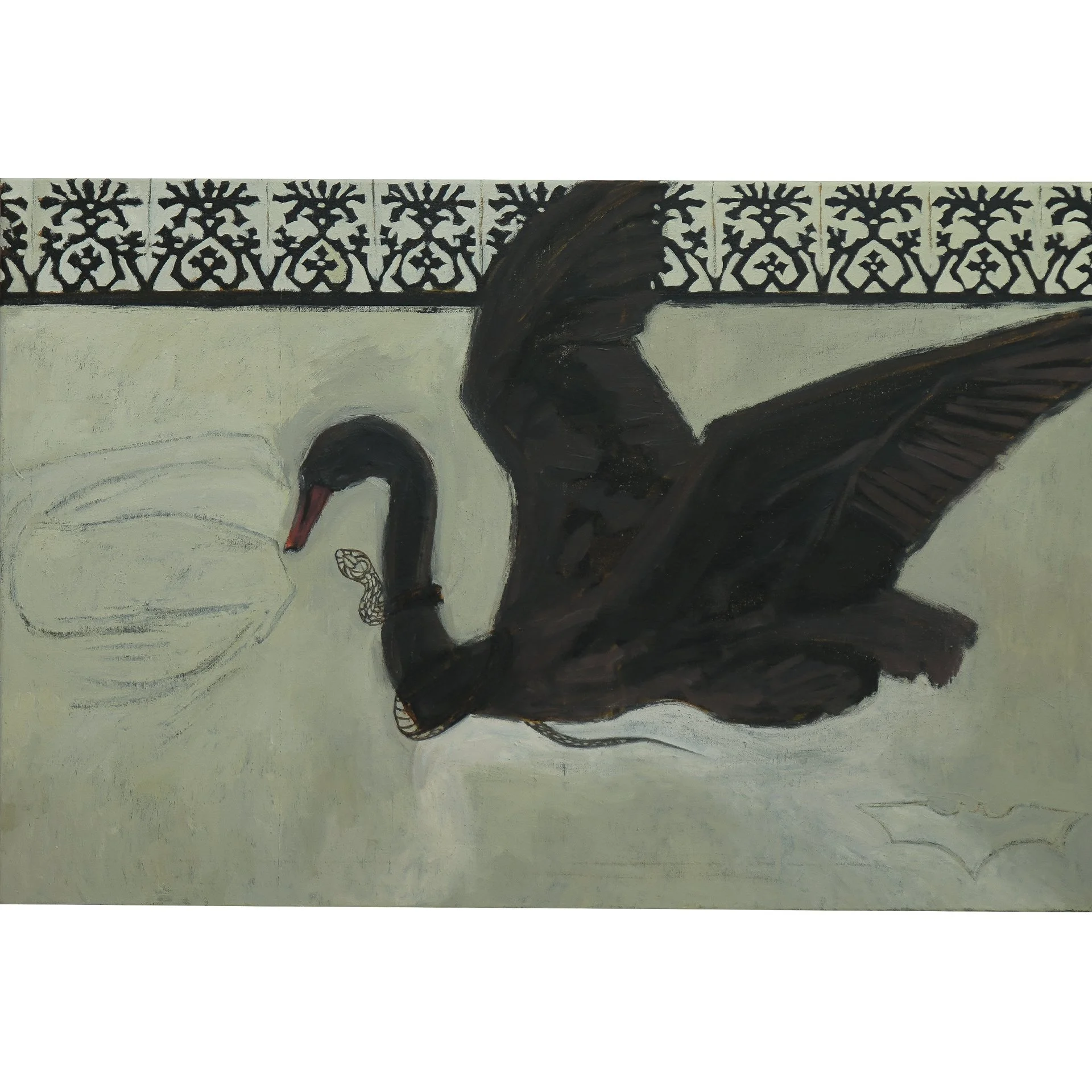 'IT IS MY NATURE'
Oil paint on canvas, 24 x 36”, 2026