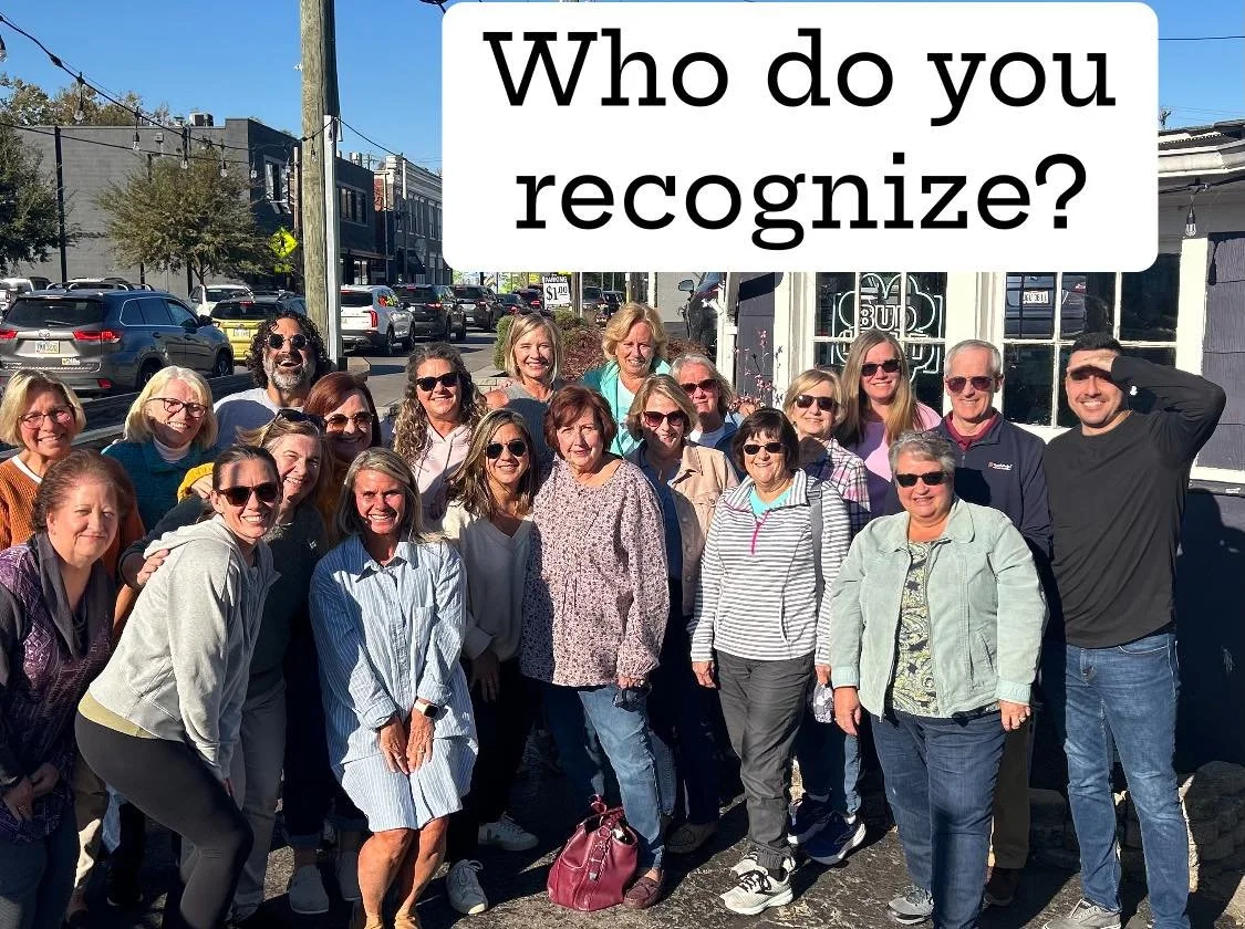 Yesterday, we got the gang back together. Many of us worked together for years and to see all the smiles and hear the laughter was good for the soul. St. Saint Columban School will always be a special place to us. Who can name all of us?