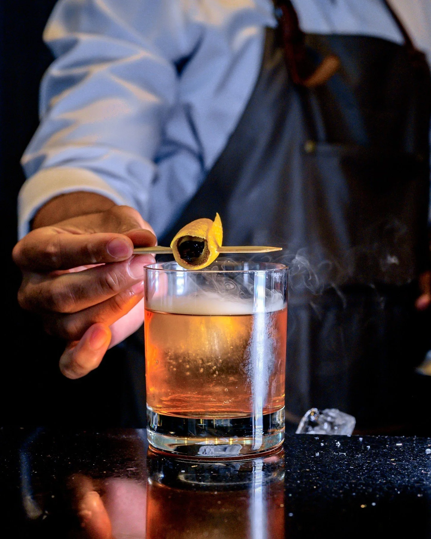 A timeless classic, expertly crafted. 🥃 Our Old Fashioned is more than just a drink; it's an experience. Perfect for unwinding after a busy day or celebrating a Patriots victory. Join us at Twenty8 for top tier cocktails and an unforgettable atmosph