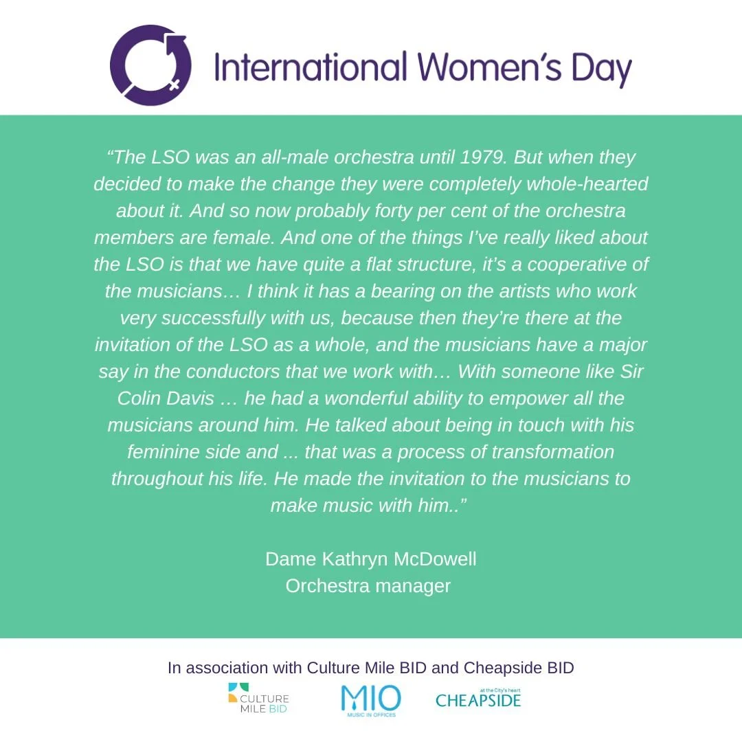 City of Women — Music in Offices