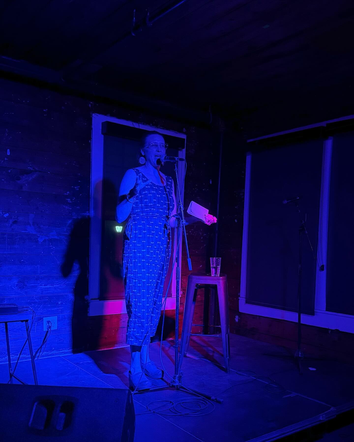 Thank you so much Josie Mitchell @willtherebe_snacks for kicking off our Axelrad reading series with @defunktmag. It was a pleasure having you and hearing the excerpt from your future book! 
A big thank you to everyone who came out and signed up for 