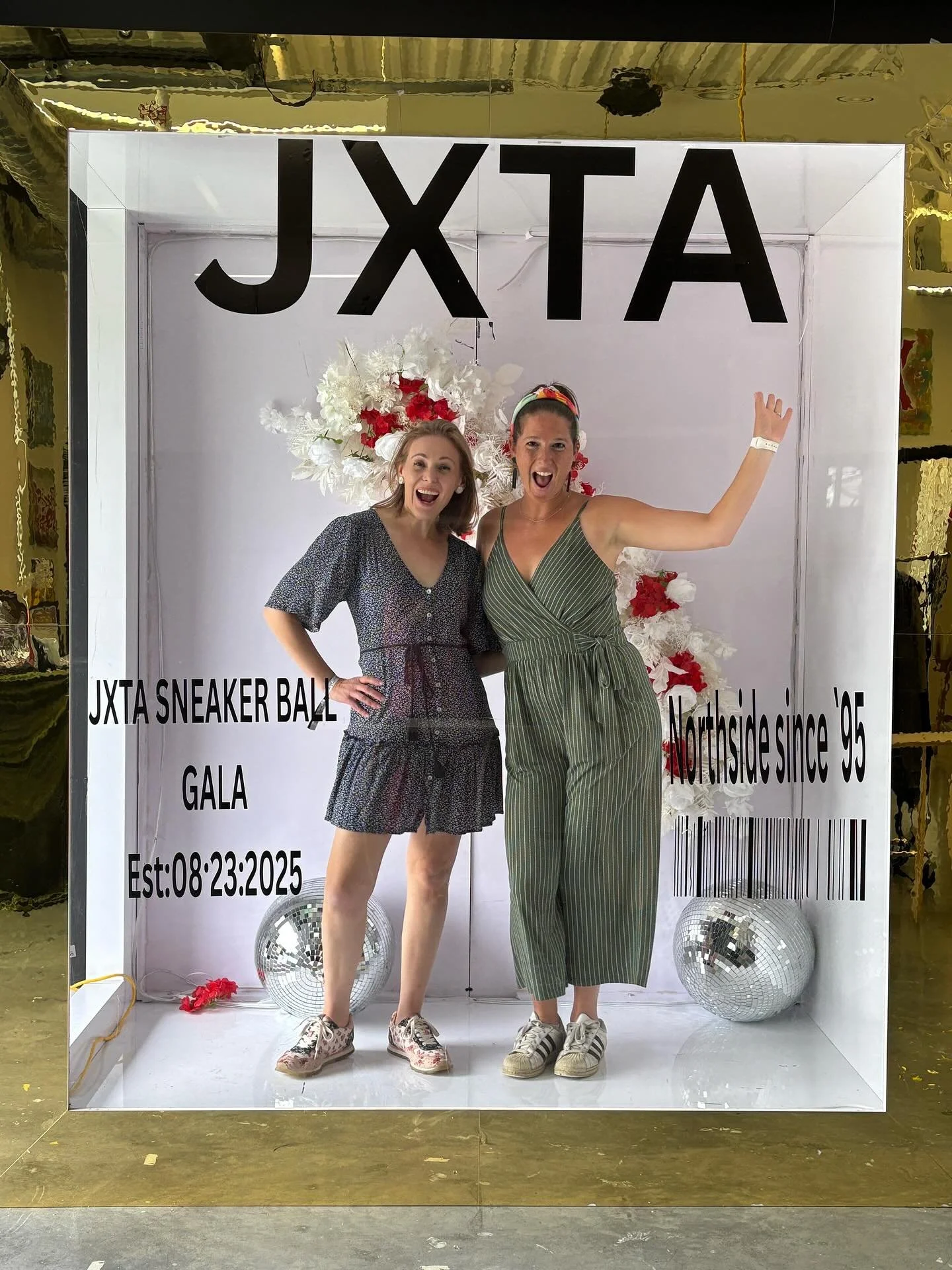 Still glowing from Juxtaposition Arts&rsquo; 30th Anniversary Sneaker Ball on Saturday! ✨

So happy to be a part of the love story that is @jxta_arts. Over the past several years of working alongside them, I&rsquo;ve learned they are so much more tha