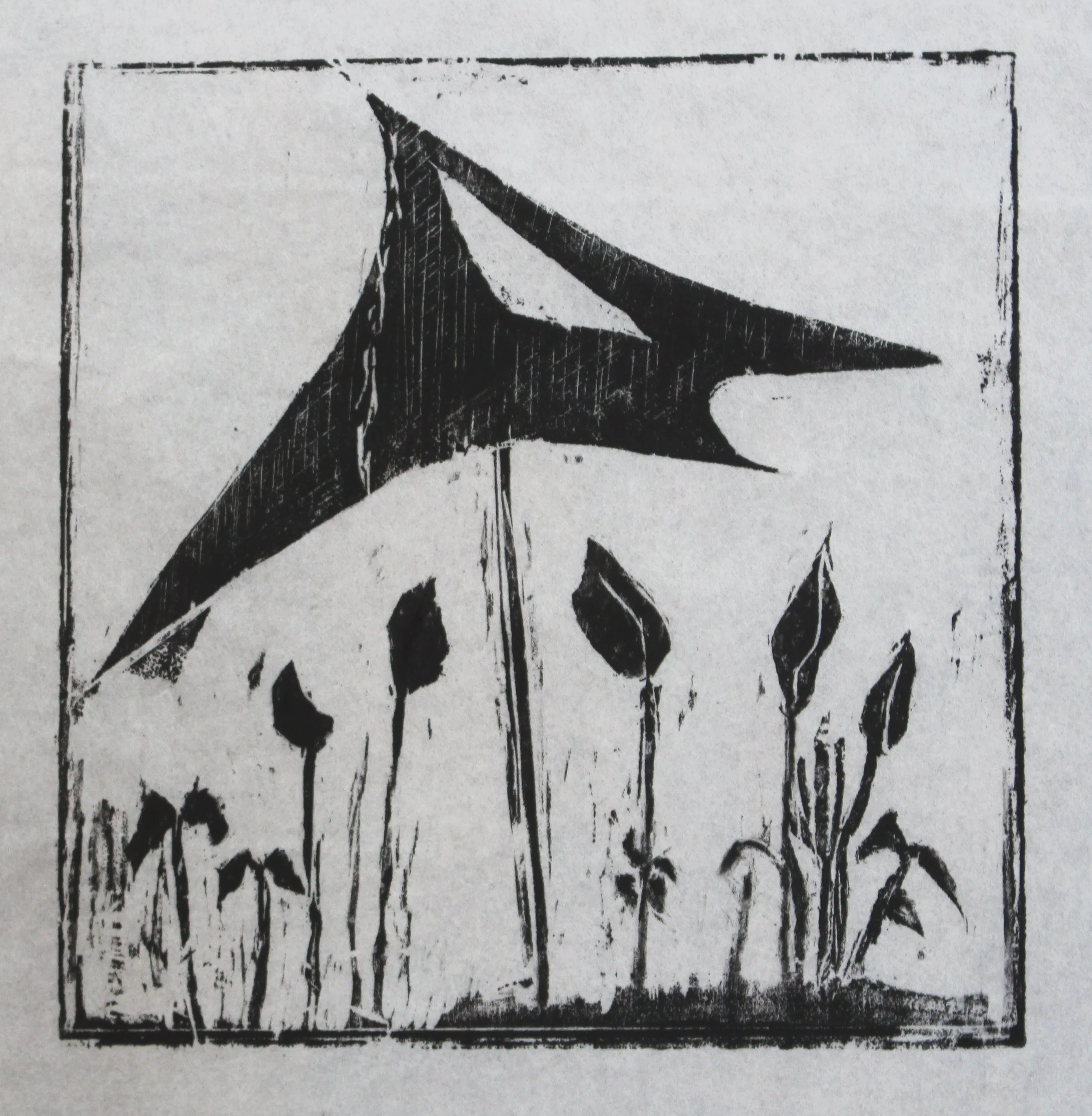 Garden with Sack Tent
