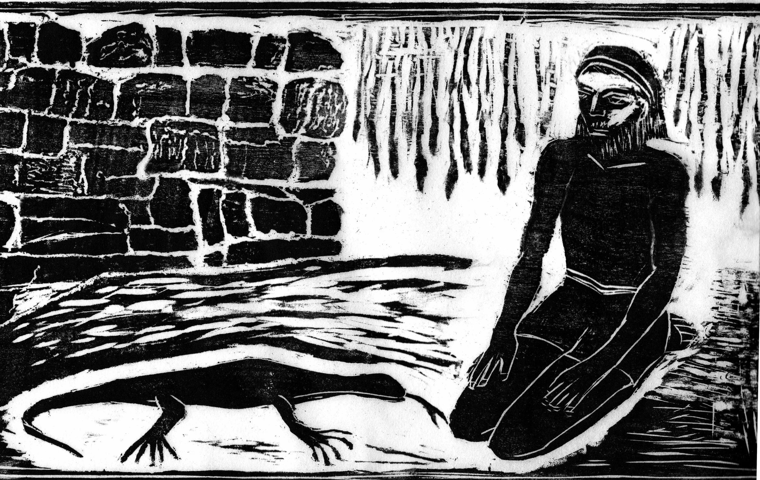 Cedric Touching My Knee