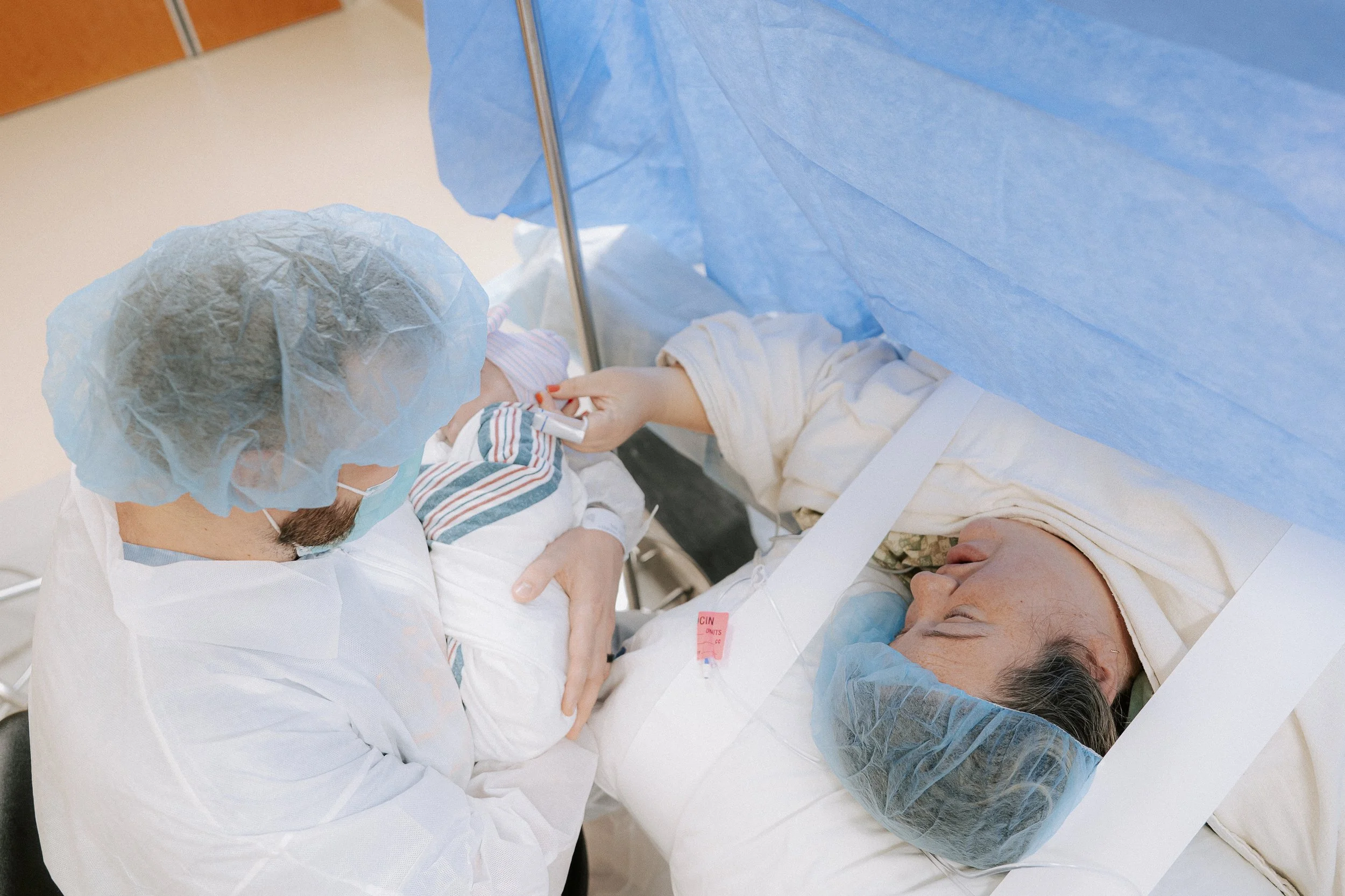 C Section Austin Birth Photographer