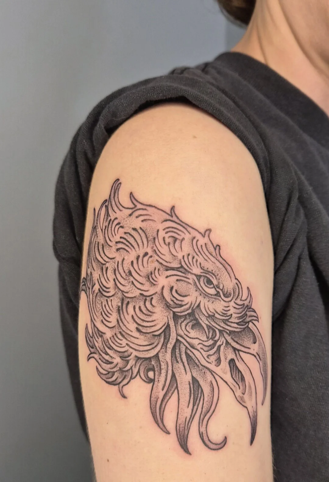 Tattoo by Rachel Wolfe @r.m.wolfe at Birdhouse Tattoo in Portland