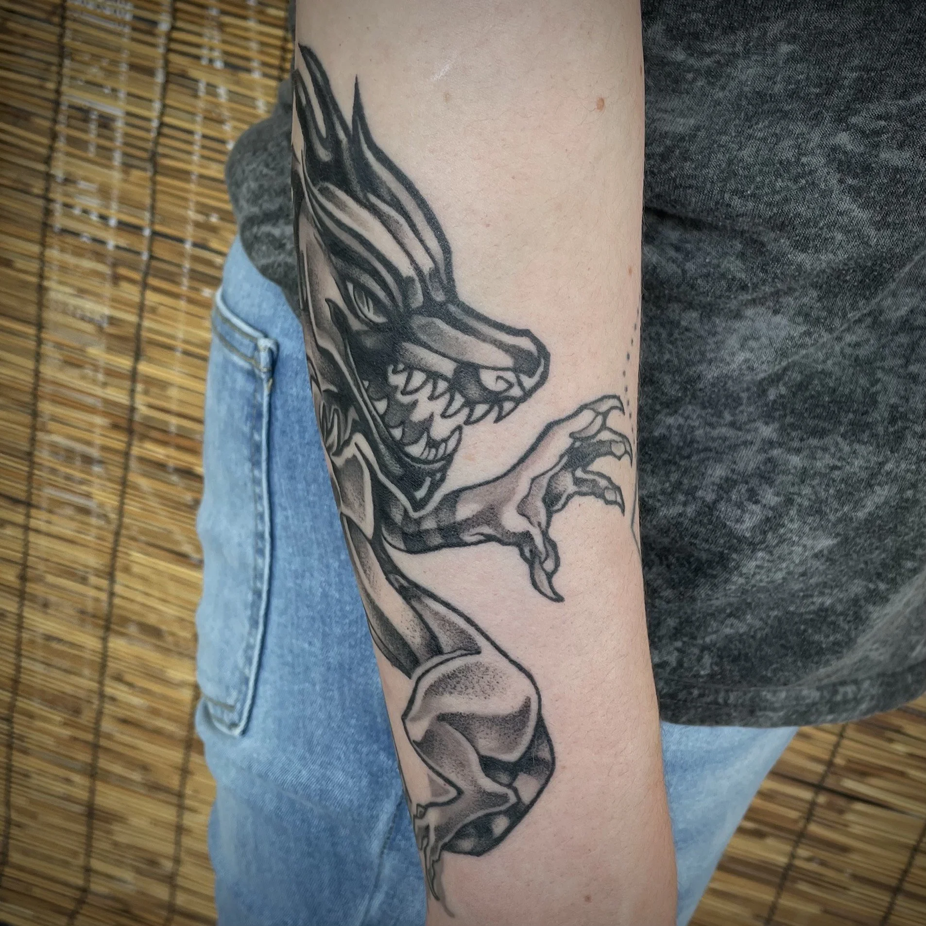 Tattoo by Brianna @darkwood.tattoos at Birdhouse Portland, Or