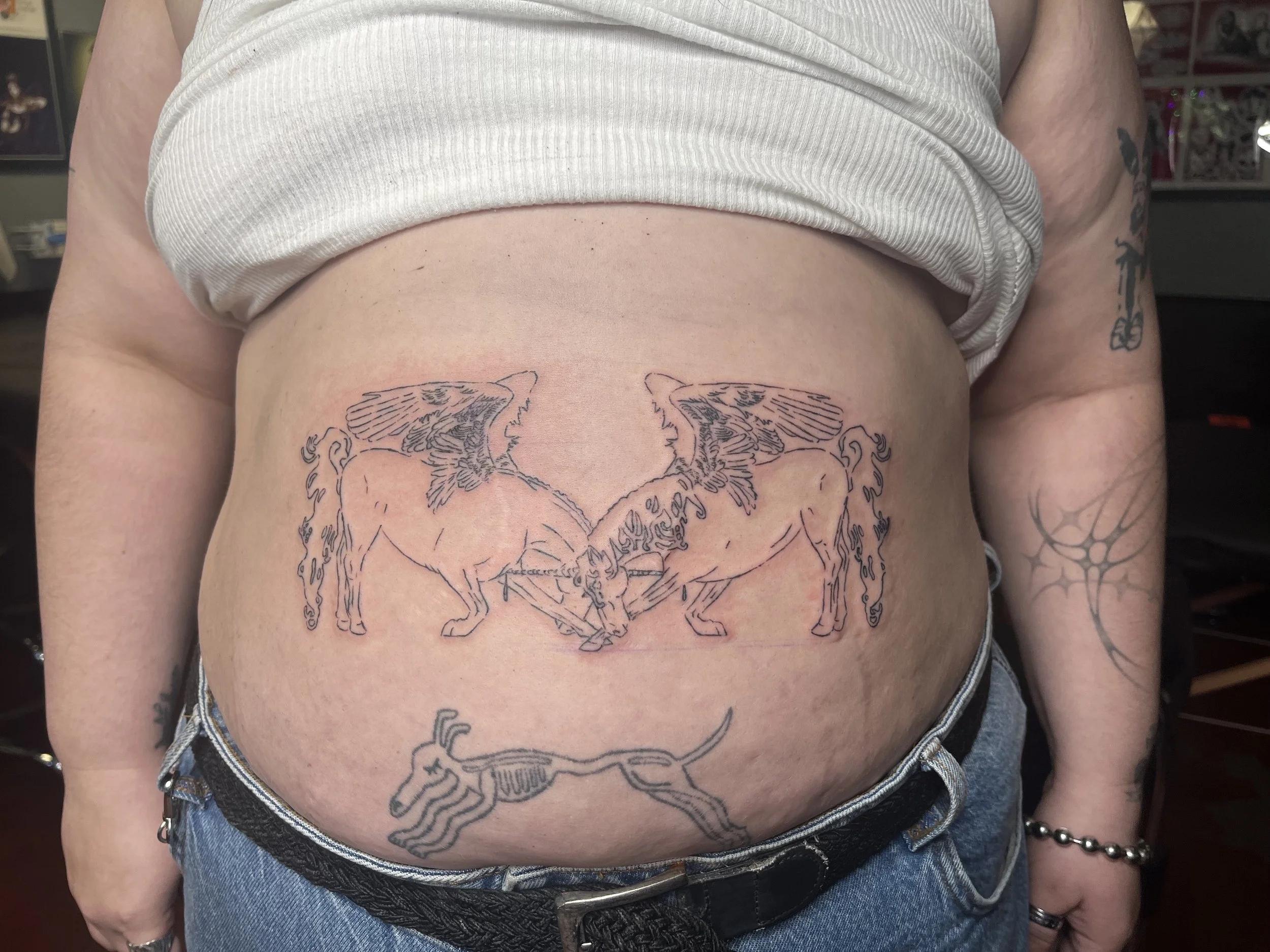 Tattoo by Rae @gentlynsoftly at Birdhouse Portland, Oregon