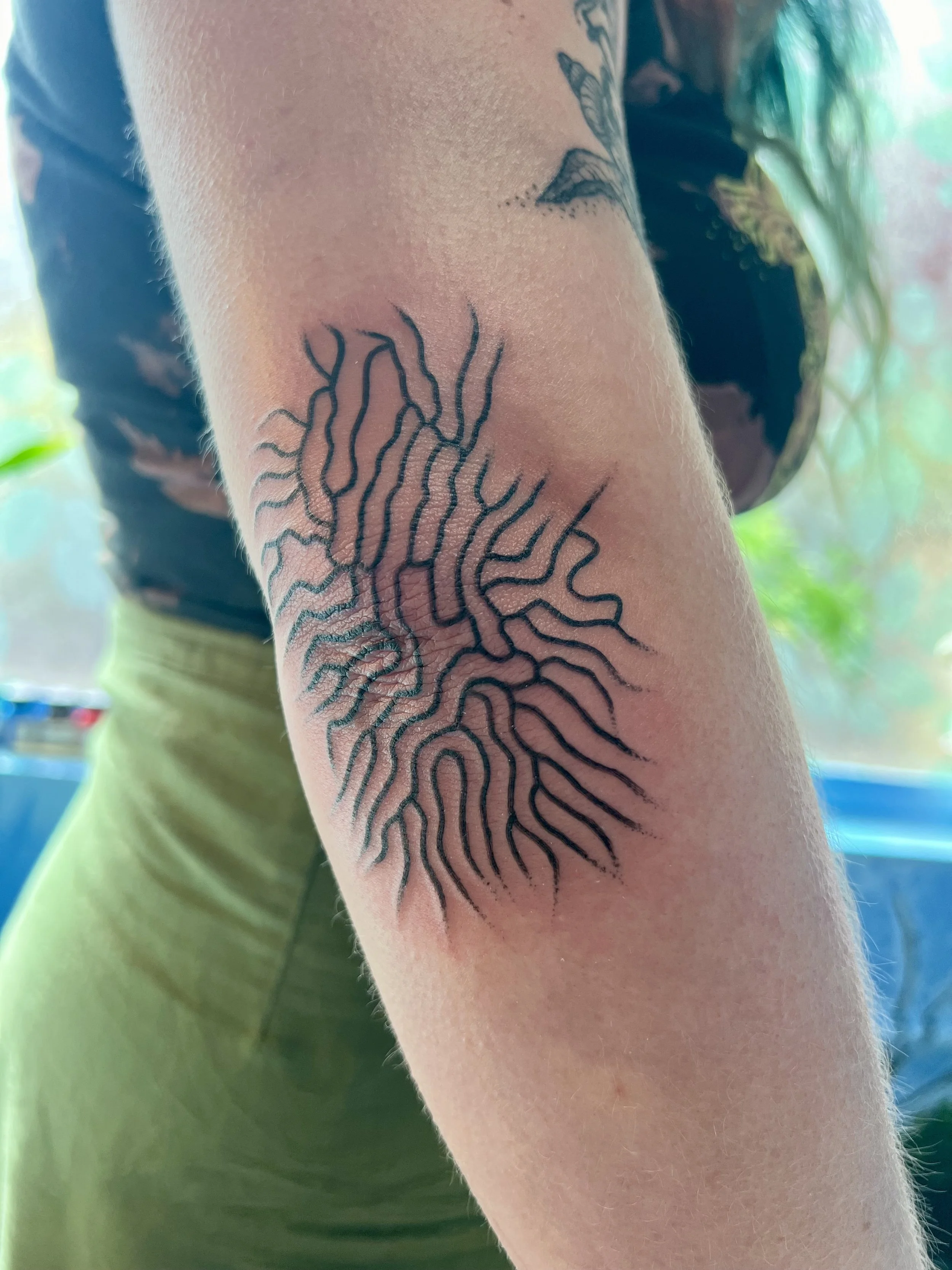 Tattoo by Elle @ellesparksstudio at Birdhouse Tattoo Portland, Oregon