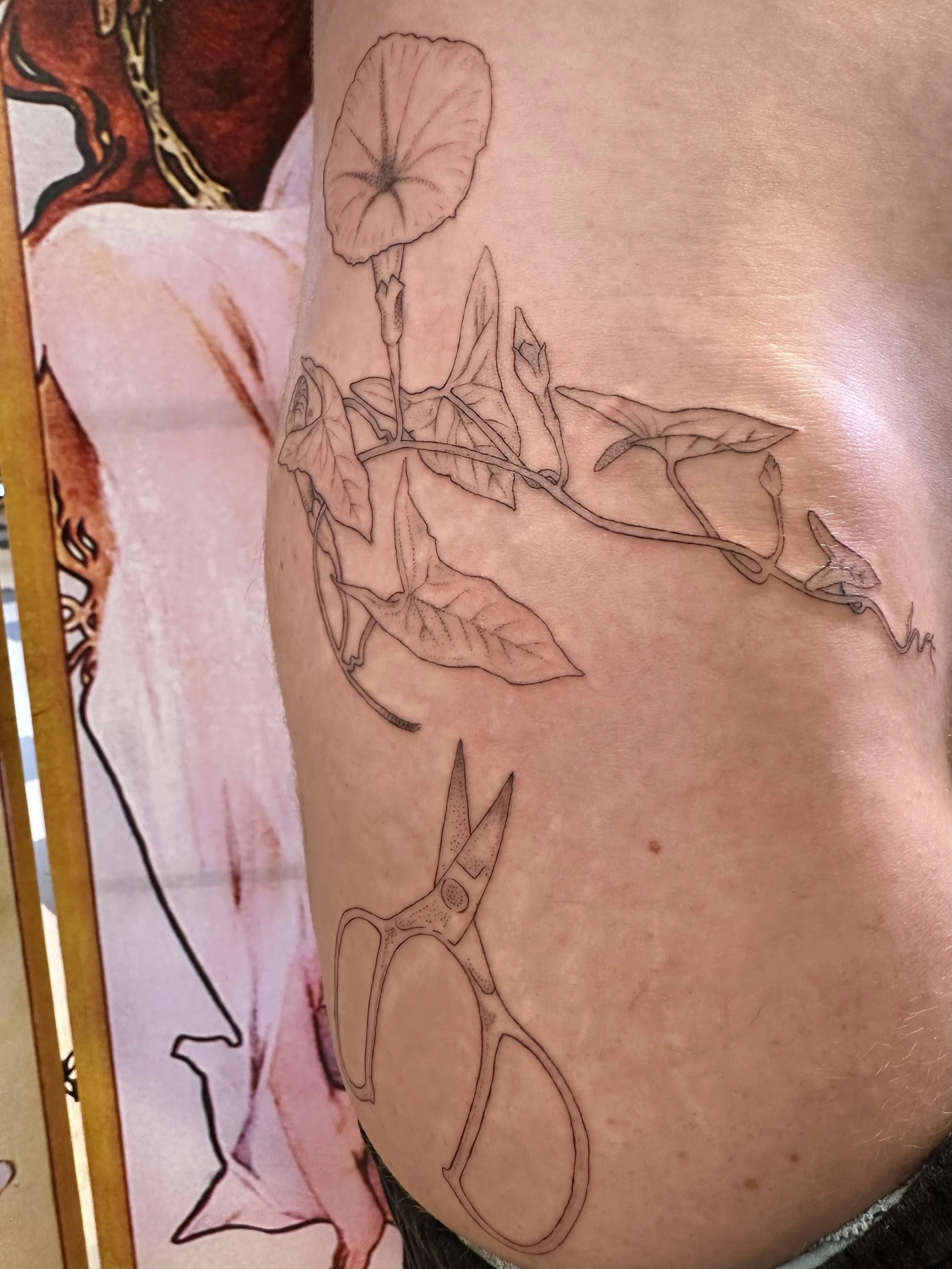 Tattoo by Elle @ellesparksstudio at Birdhouse Tattoo Portland, Oregon