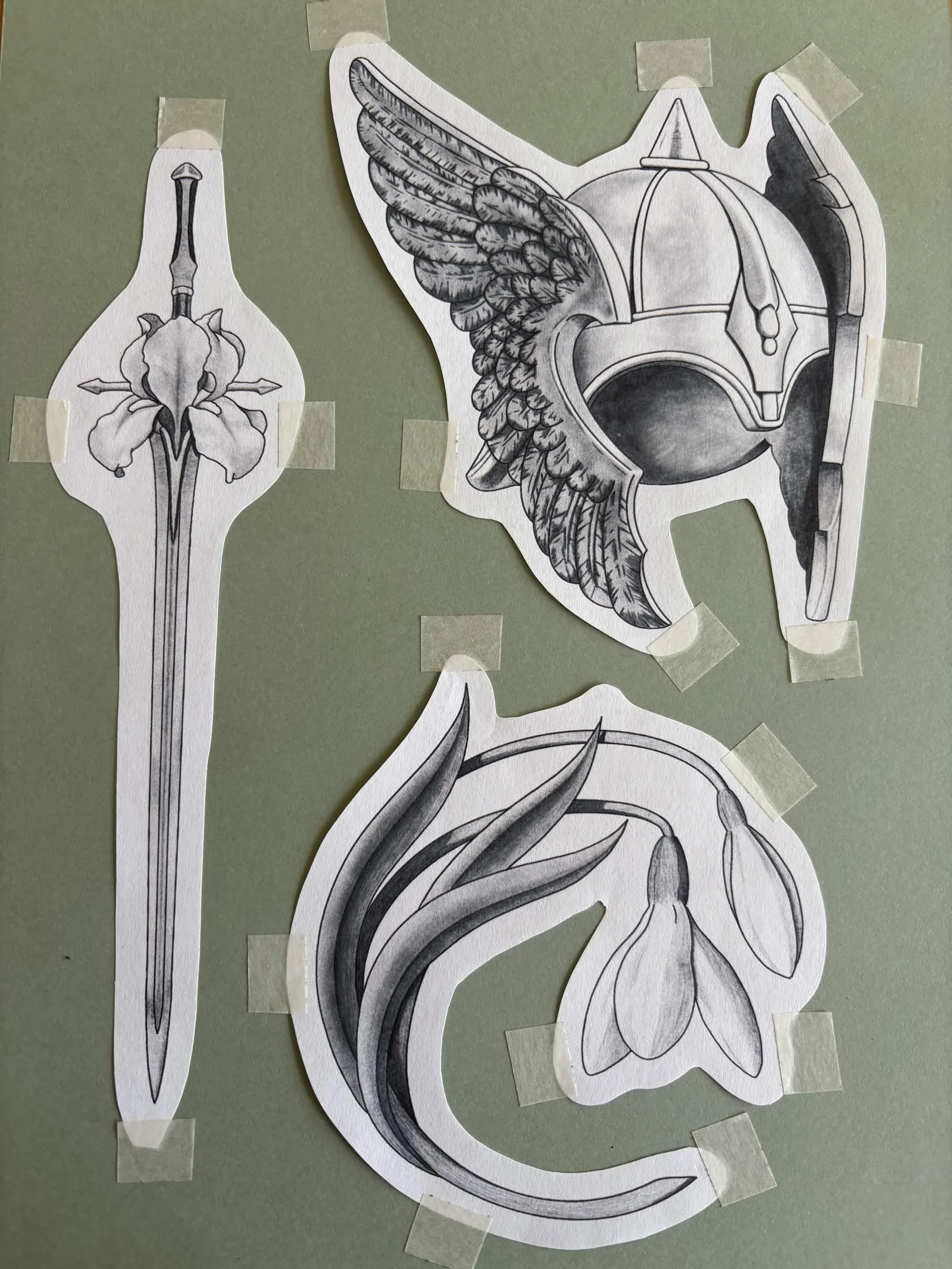 Available Flash Designs by Mayra @lunarlarcenist