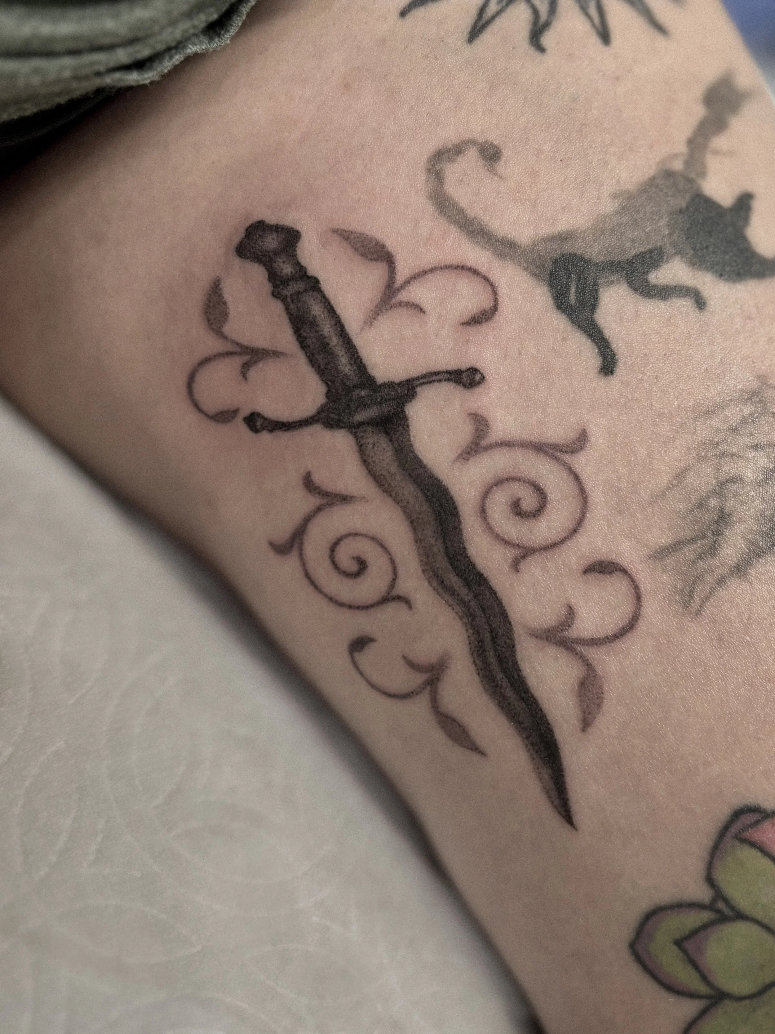 Tattoo by Laika @laikatats at Birdhouse Portland, Or