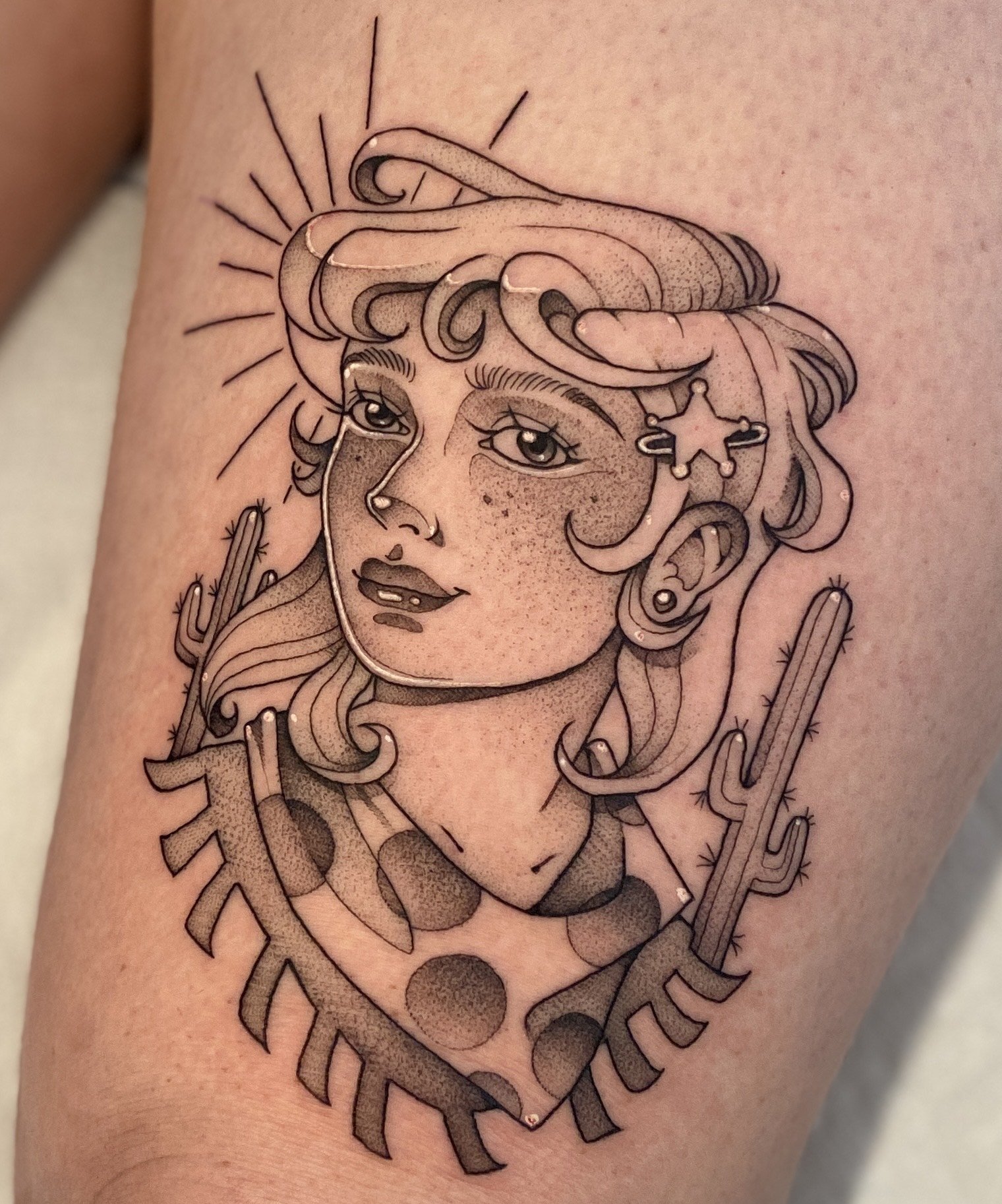 Tattoo by Conner @deerbatstats at Birdhouse Tattoo in Portland, Ore