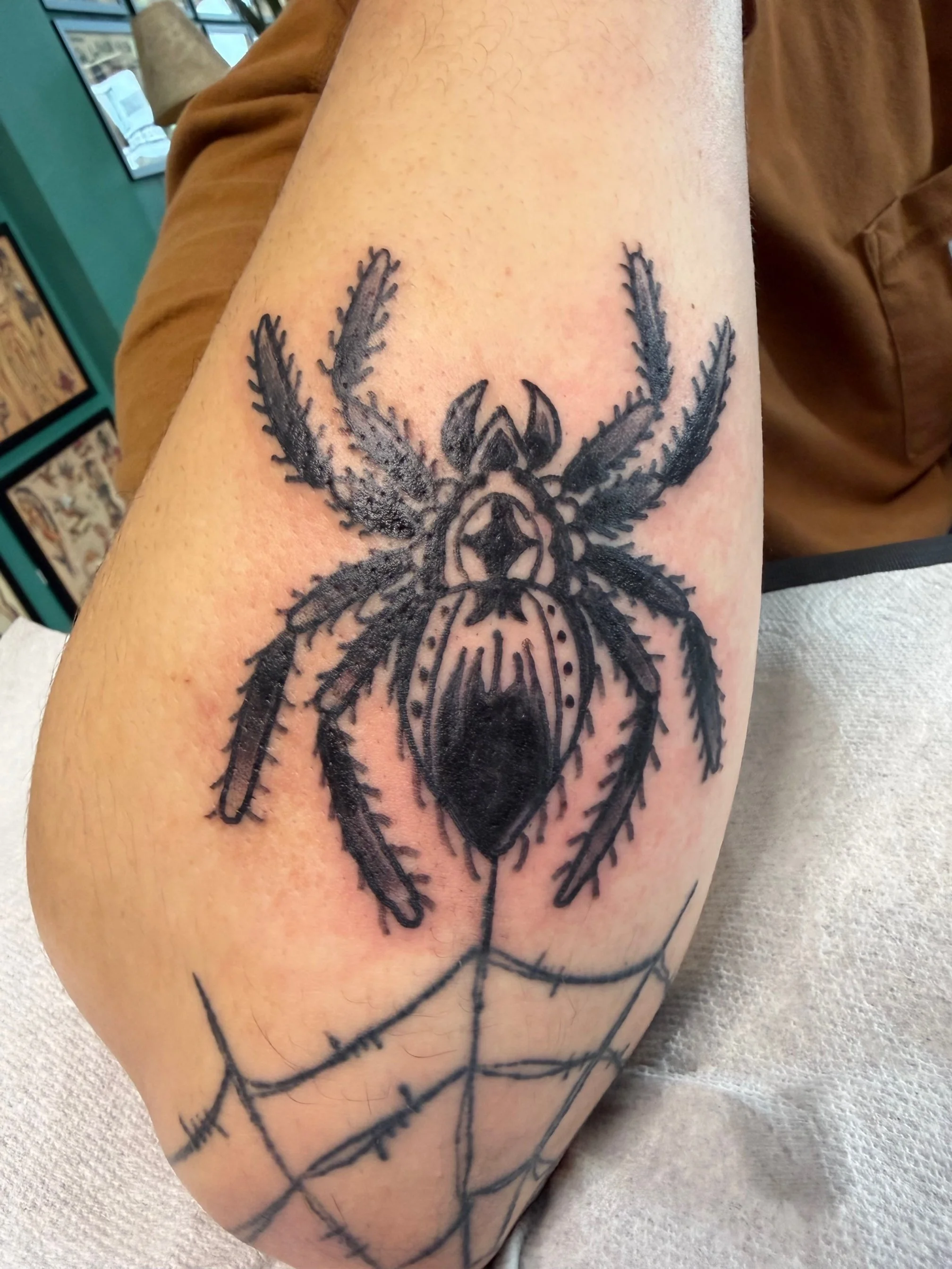 Tattoo by Justin @juicyjuice.tattoo at Birdhouse Tattoo in Portland, Oregon