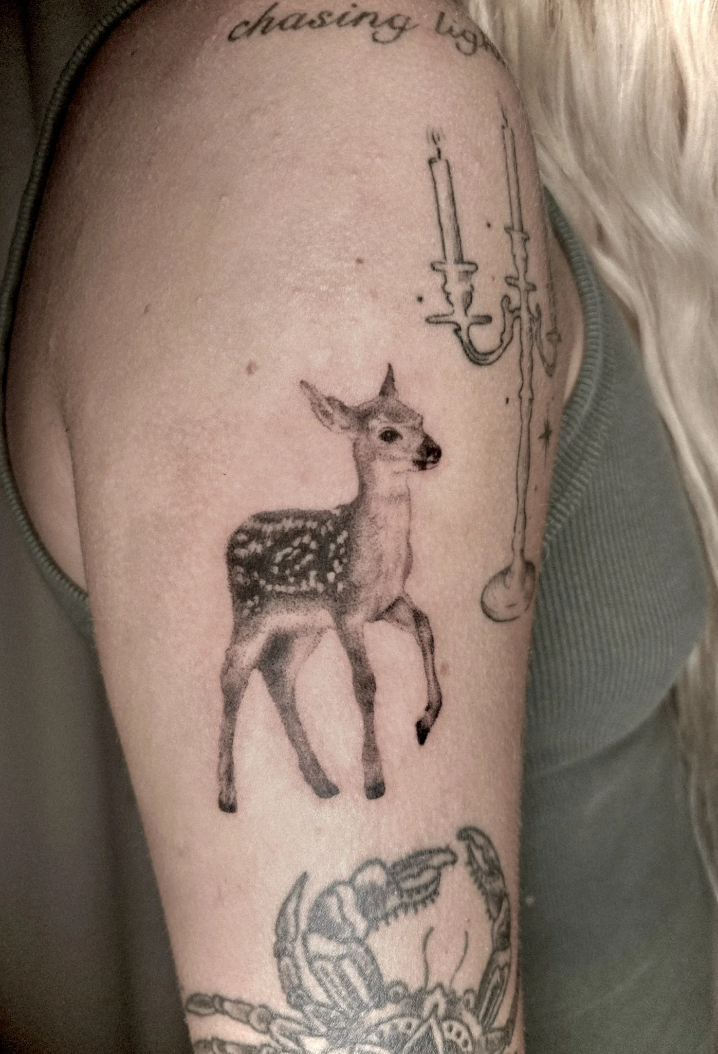 Tattoo by Laika @laikatats at Birdhouse Portland, Or