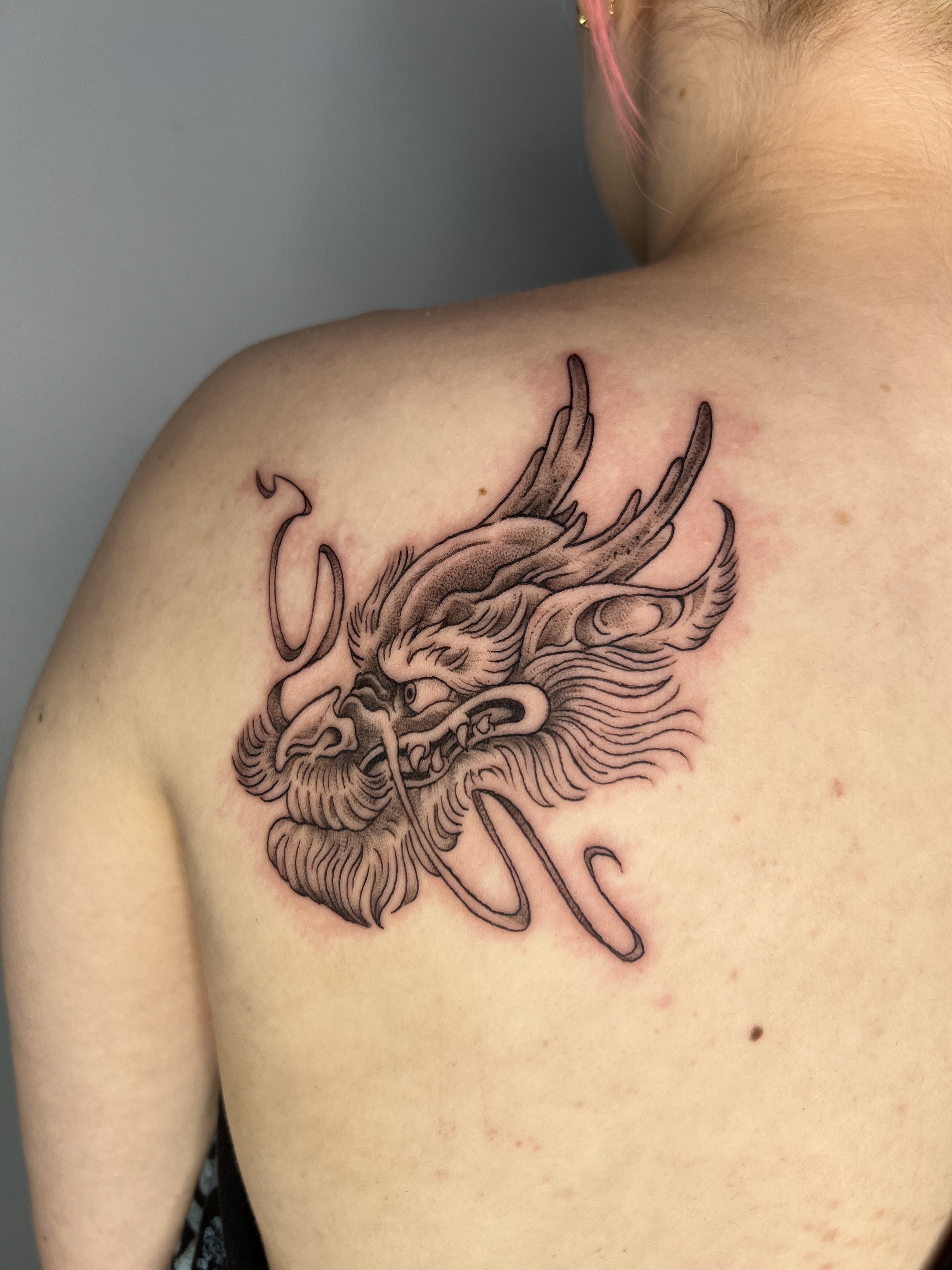 Tattoo by Rachel Wolfe @r.m.wolfe at Birdhouse Tattoo in Portland