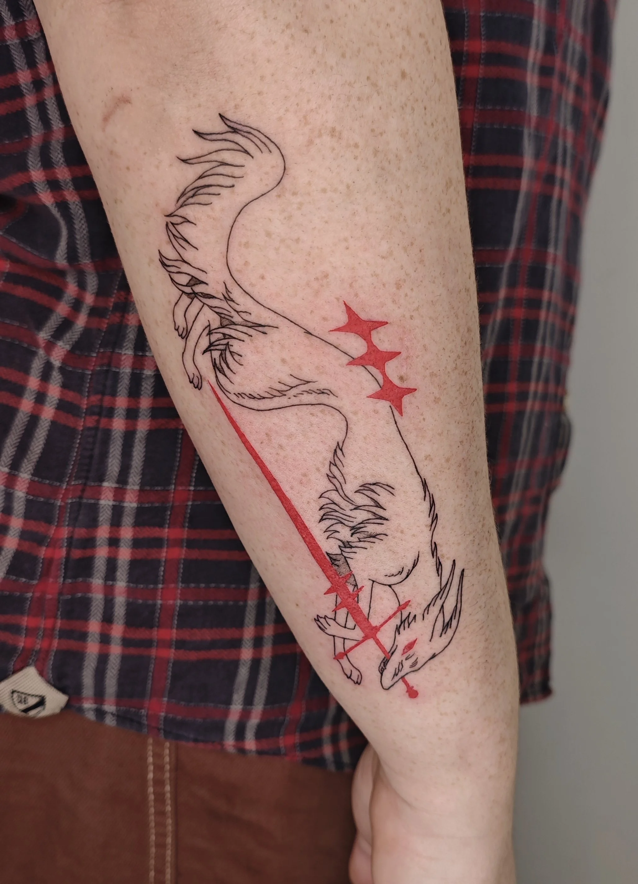 Tattoo by Grey @birdsolitaire at Birdhouse Tattoo in Portland Oregon