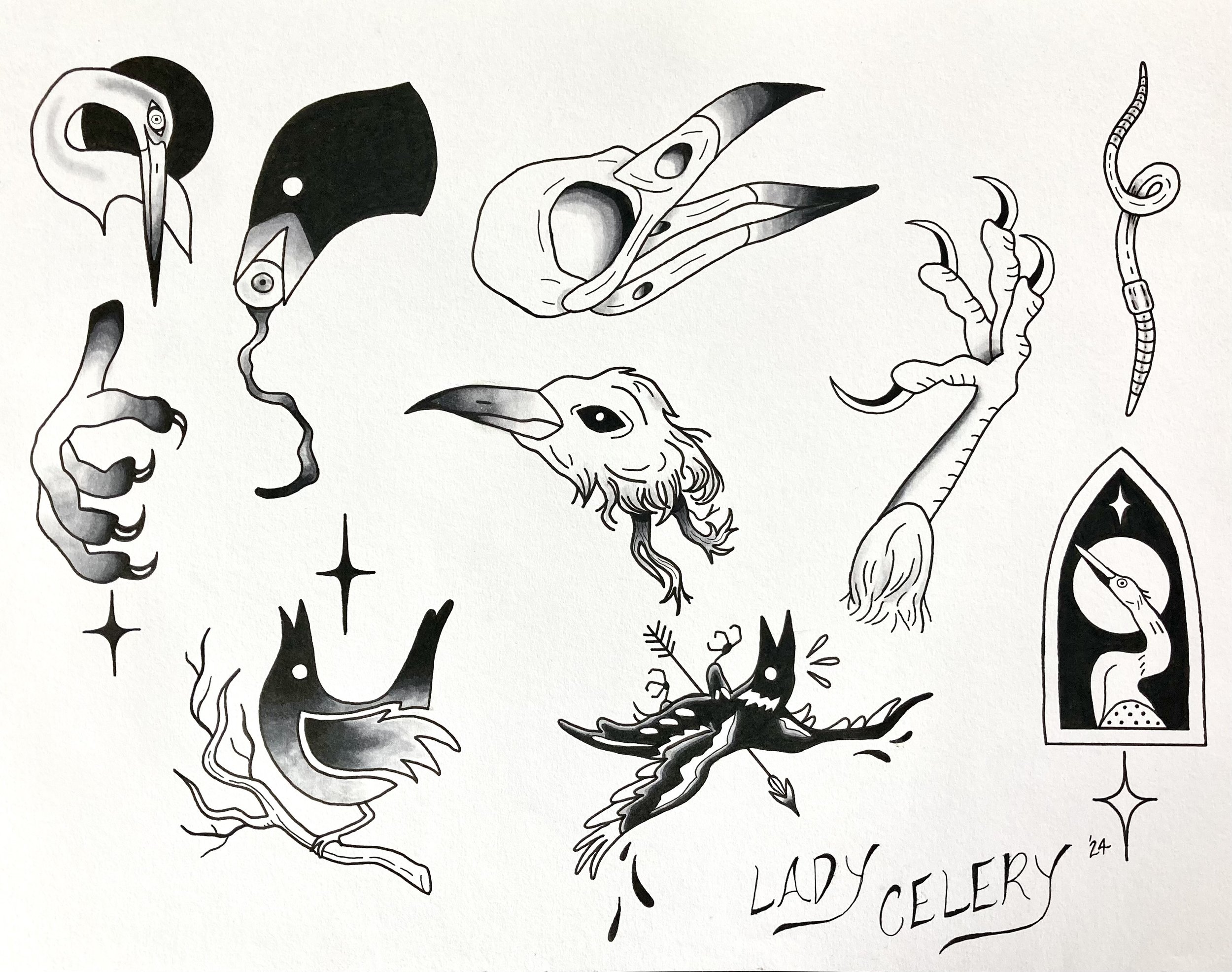 Available Flash Designs by Julia @ladycelery