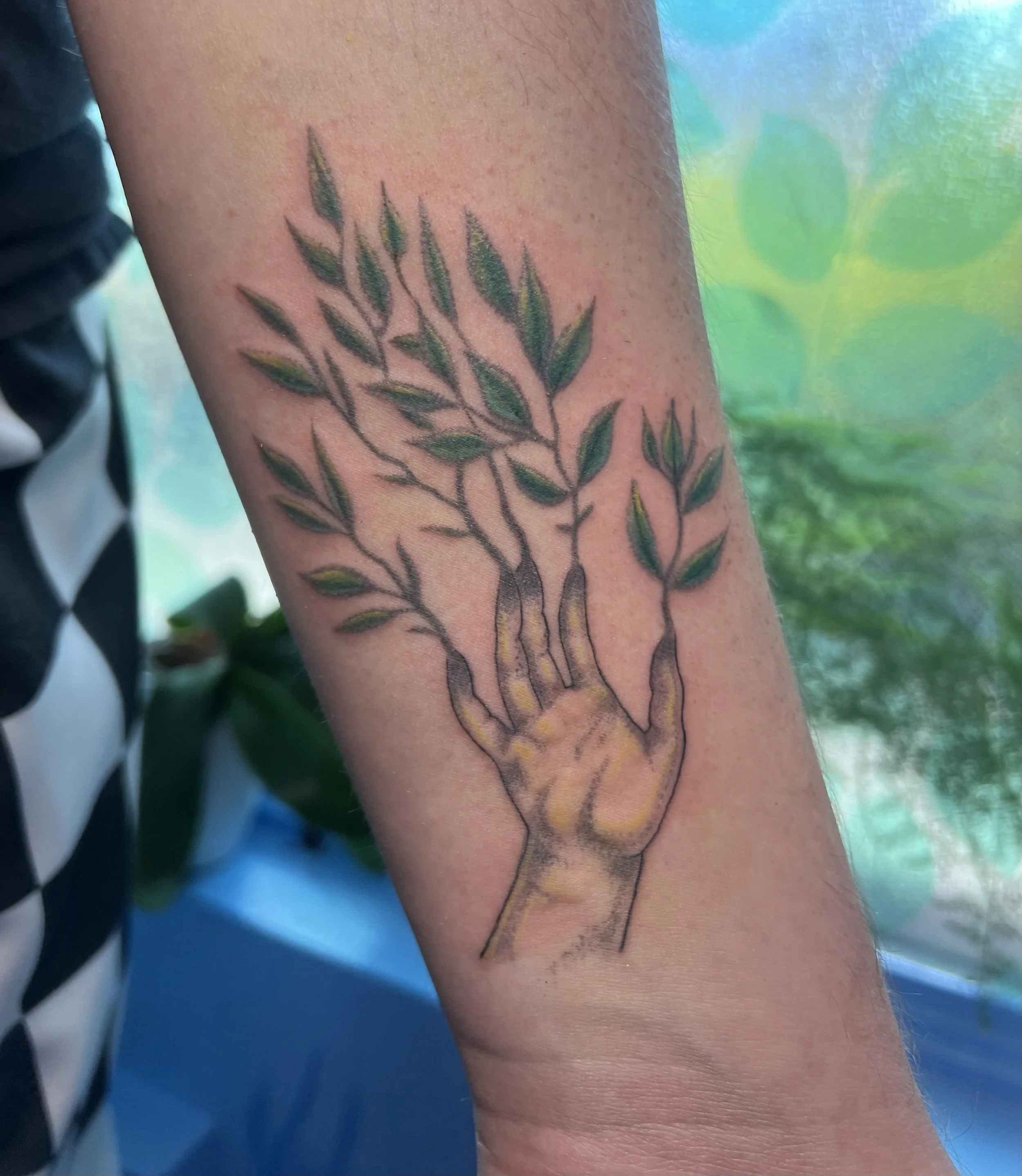 Tattoo by Elle @ellesparksstudio at Birdhouse Tattoo Portland, Oregon