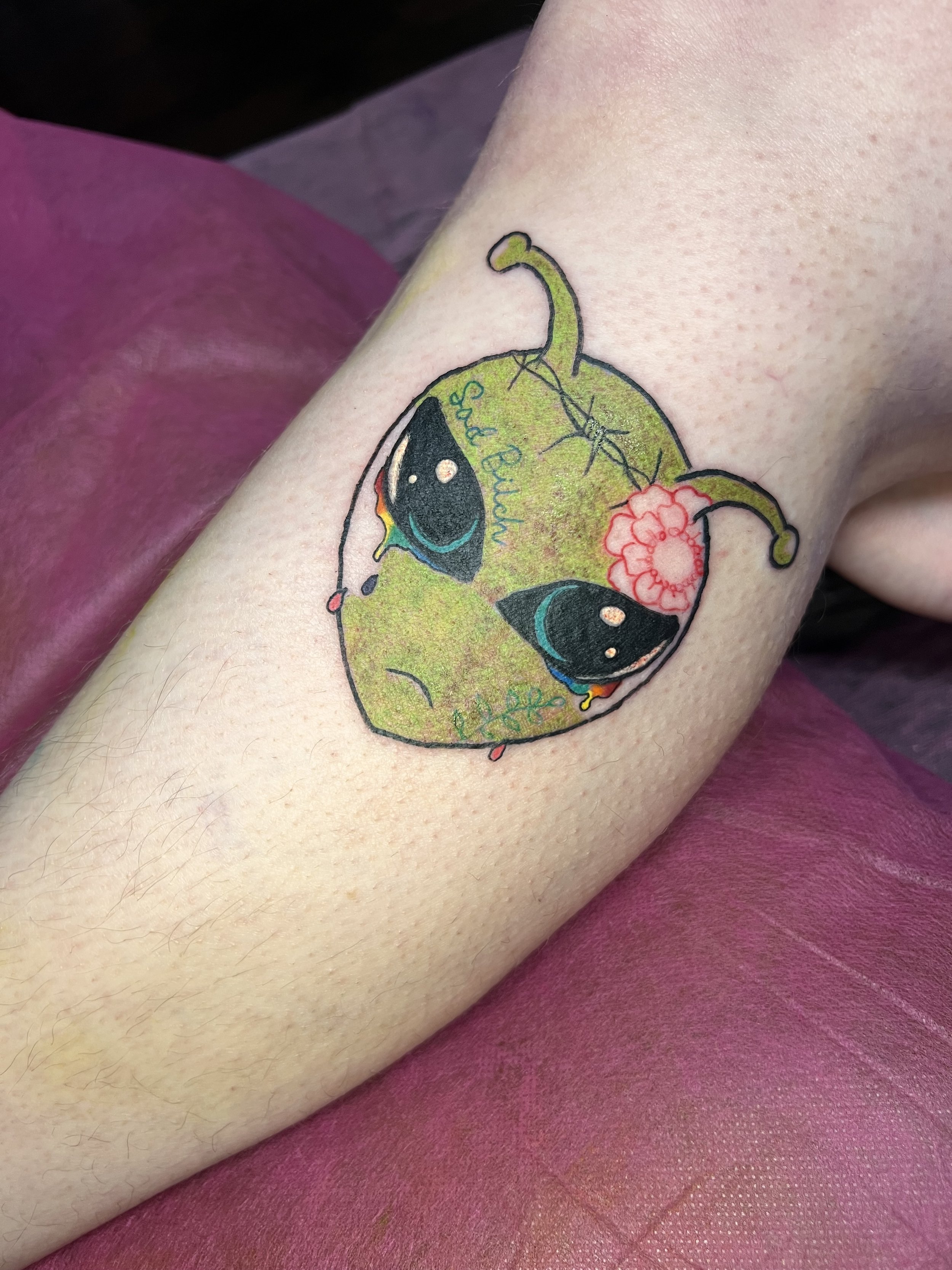 Tattoo by Liz @fatbabyalien