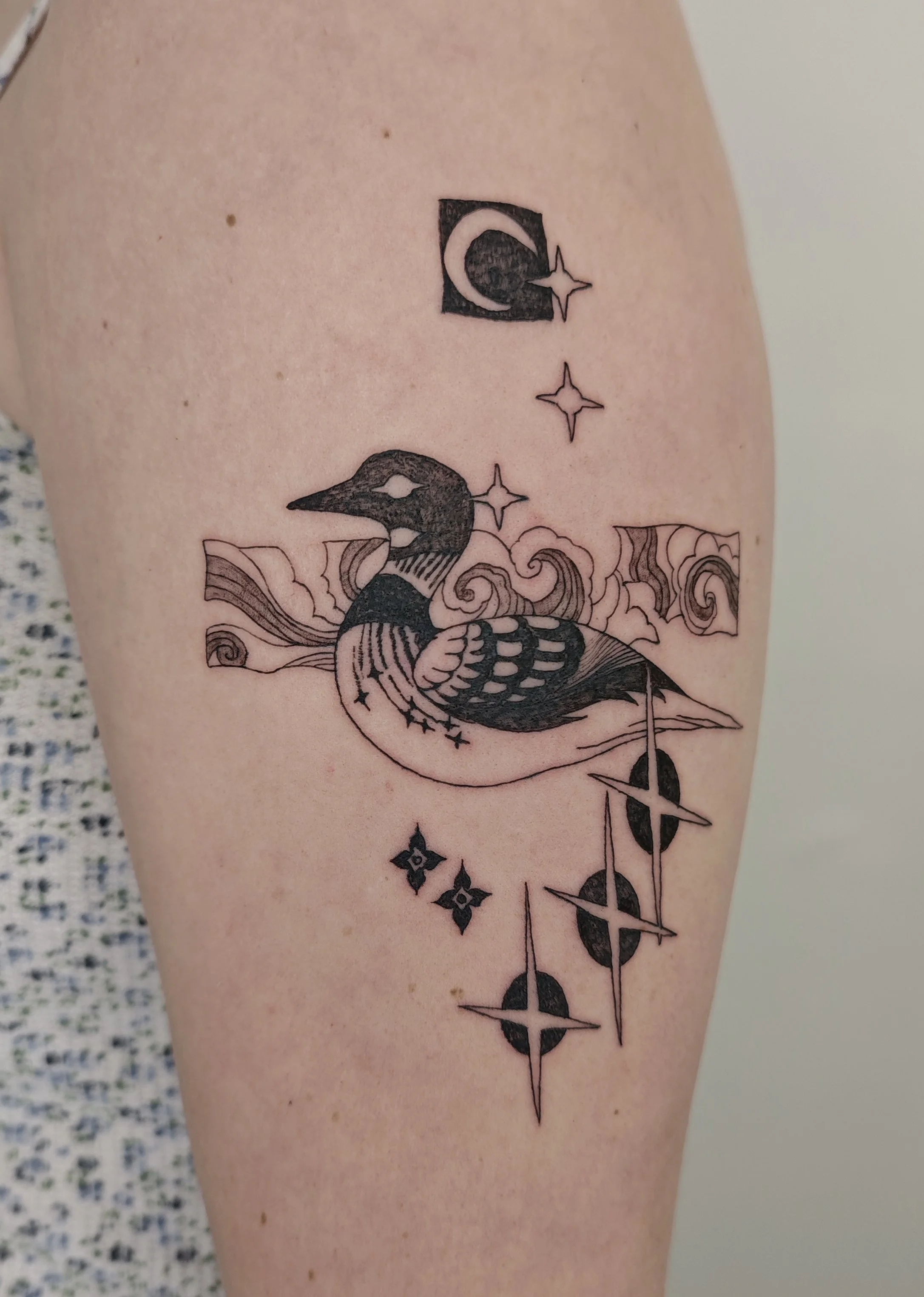 Tattoo by Grey @birdsolitaire at Birdhouse Tattoo in Portland Oregon