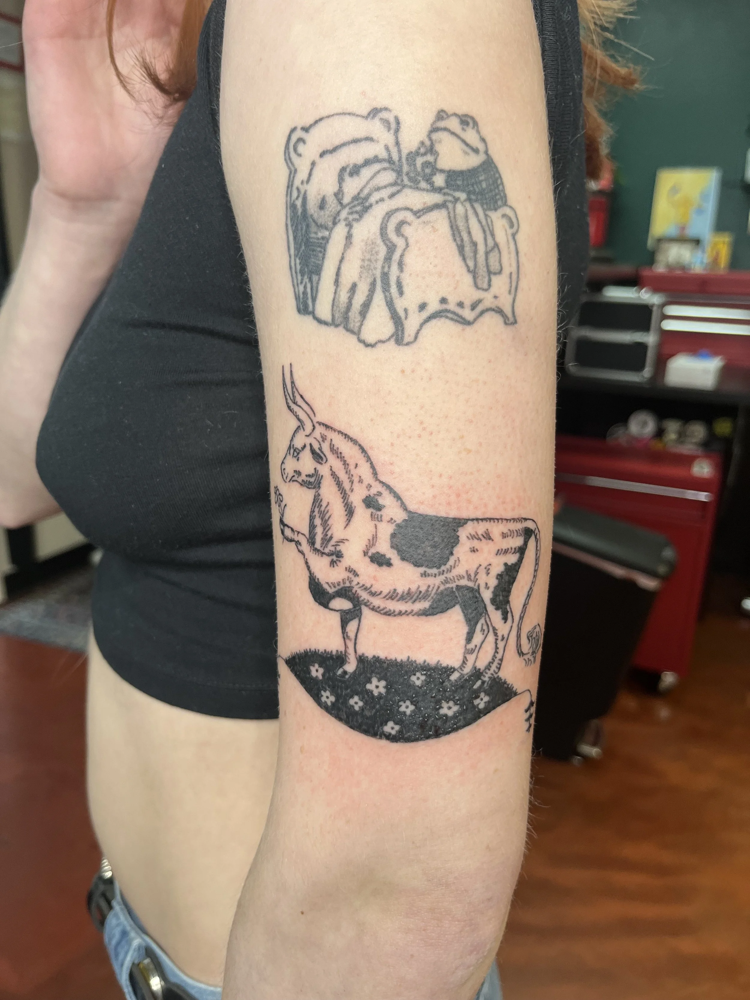 Tattoo by Rae @gentlynsoftly at Birdhouse Portland, Oregon