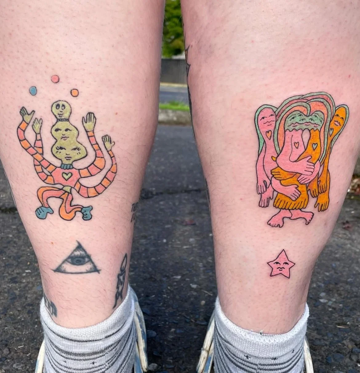 Tattoos by Shiloh @clawedoutmyeyes at Birdhouse Tattoo in Portland Oregon