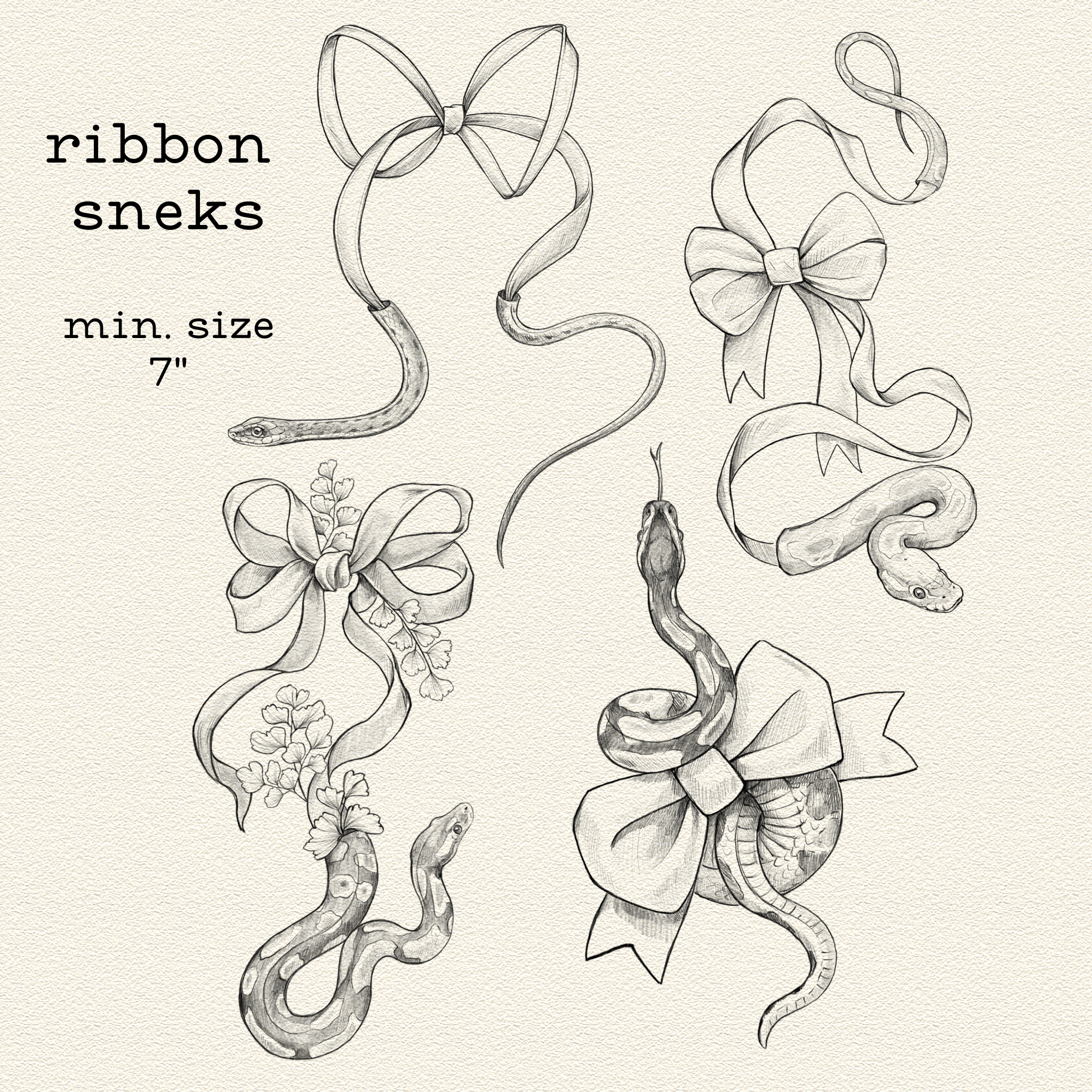 Ribbon Sneks