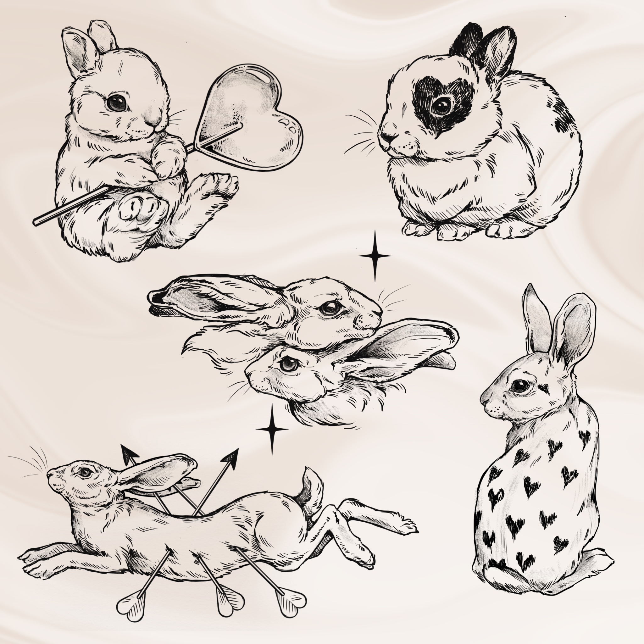 Valentine's Day Bunnies