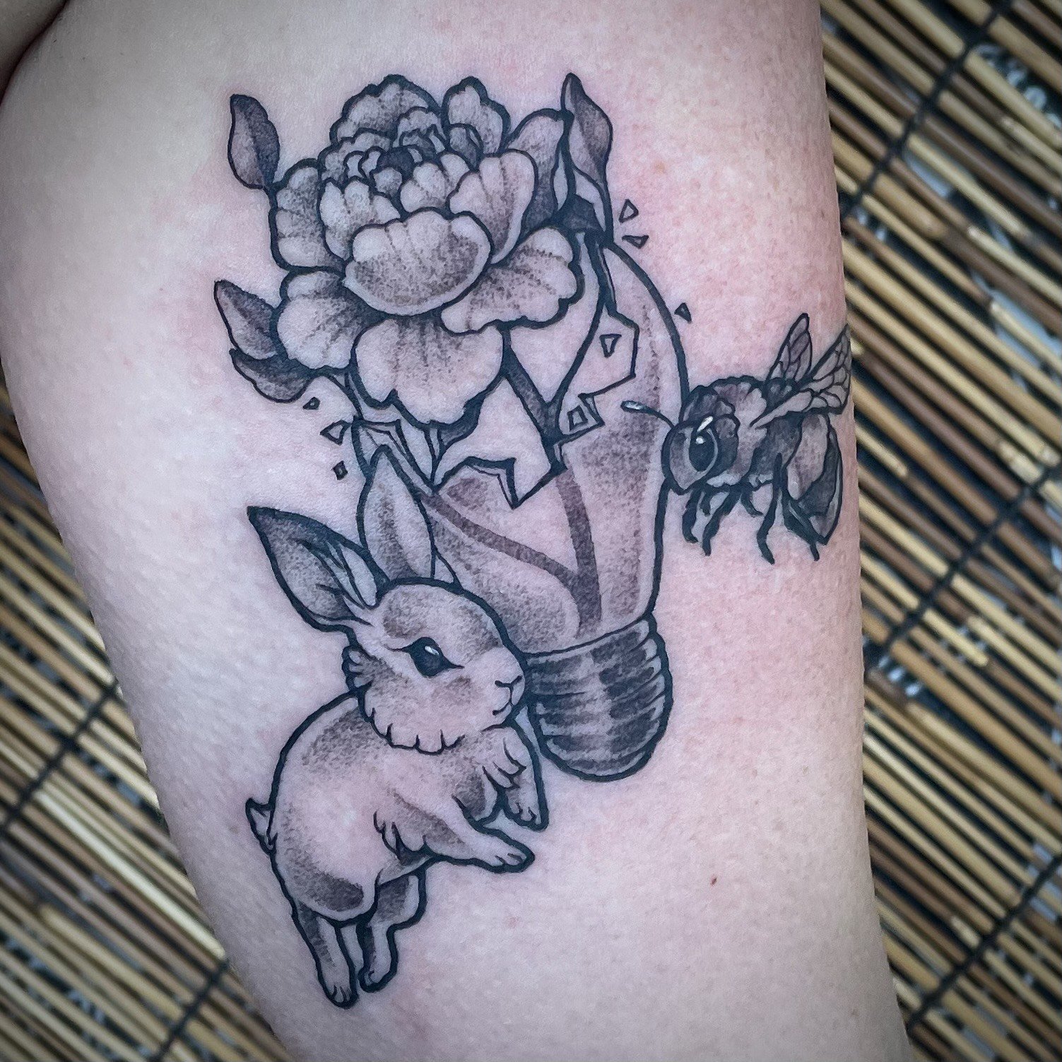 Tattoo by Brianna @darkwood.tattoos at Birdhouse Portland, Or