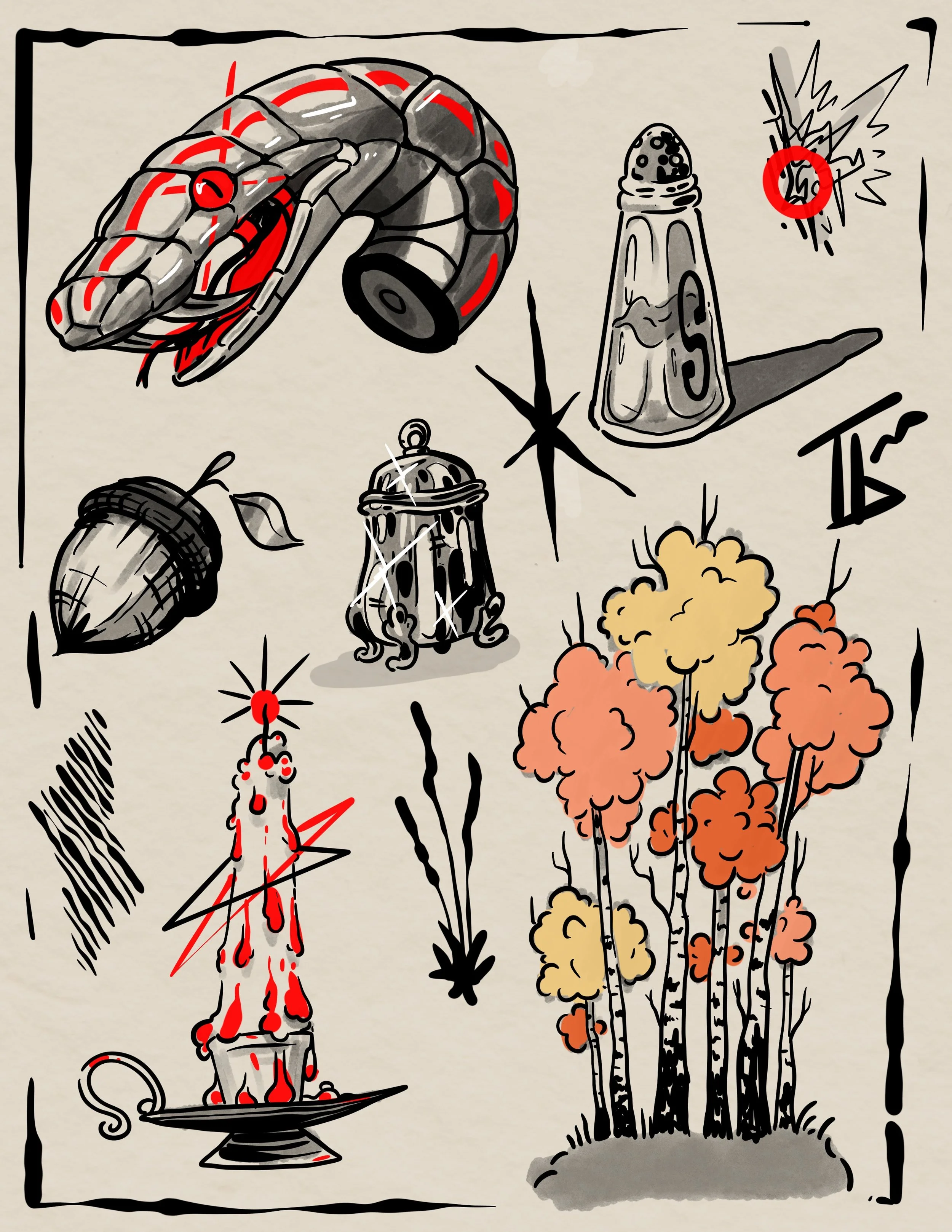 Available Flash by Mitchell @teebirdtattoo